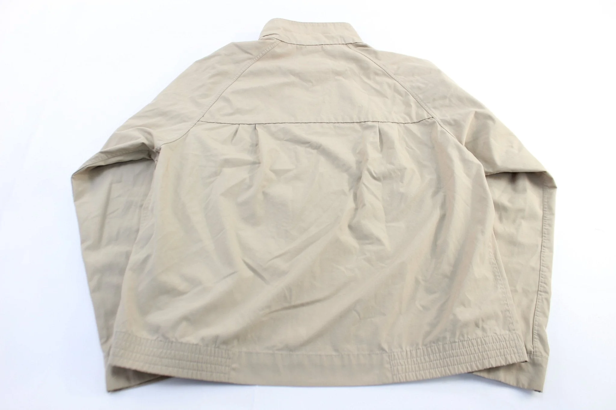 Vintage London Fog Beige Zip Up Jacket - Image 2