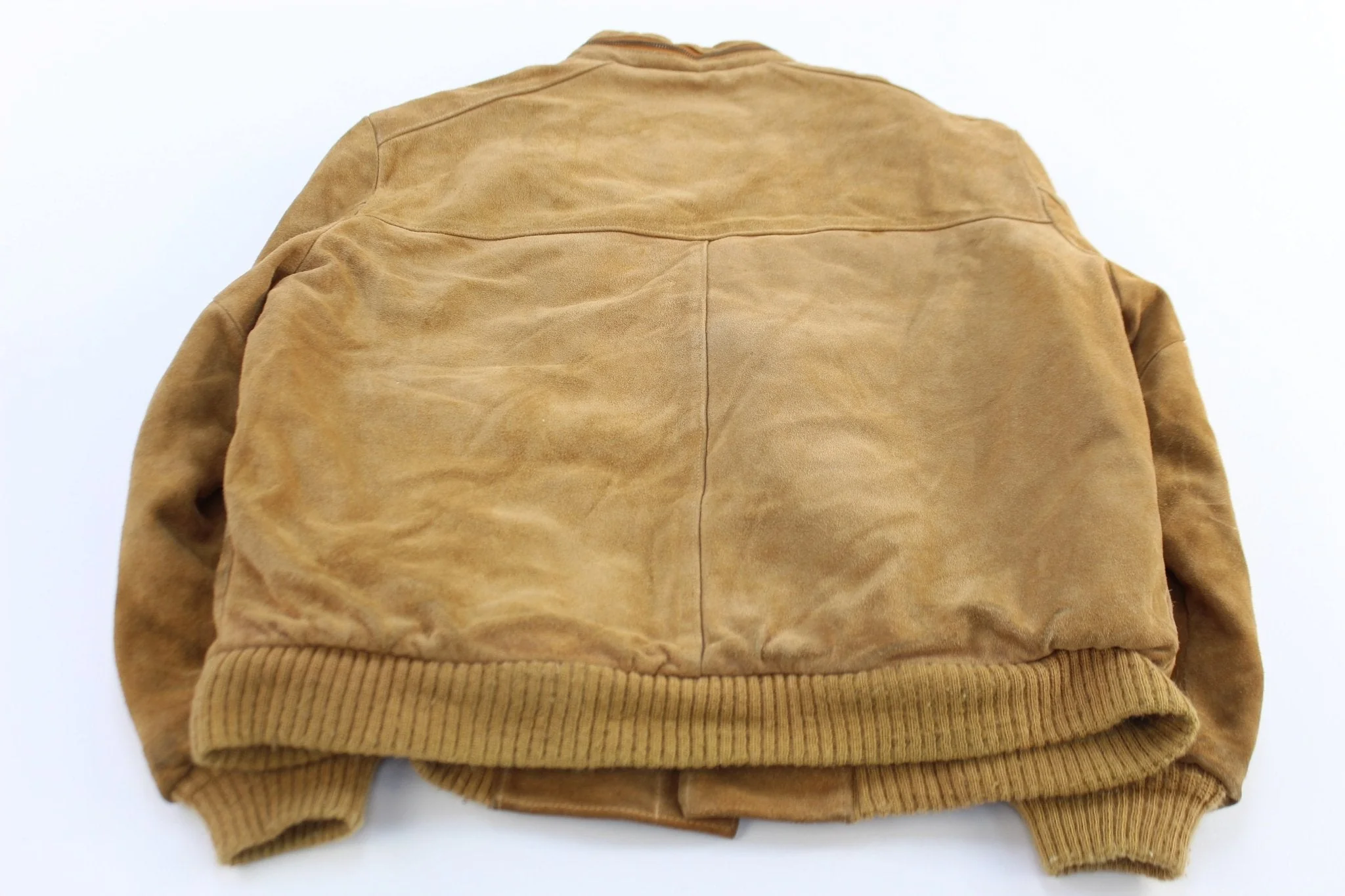 Vintage London Fog Outdoors Unlimited Suede Zip Up Jacket - Image 2