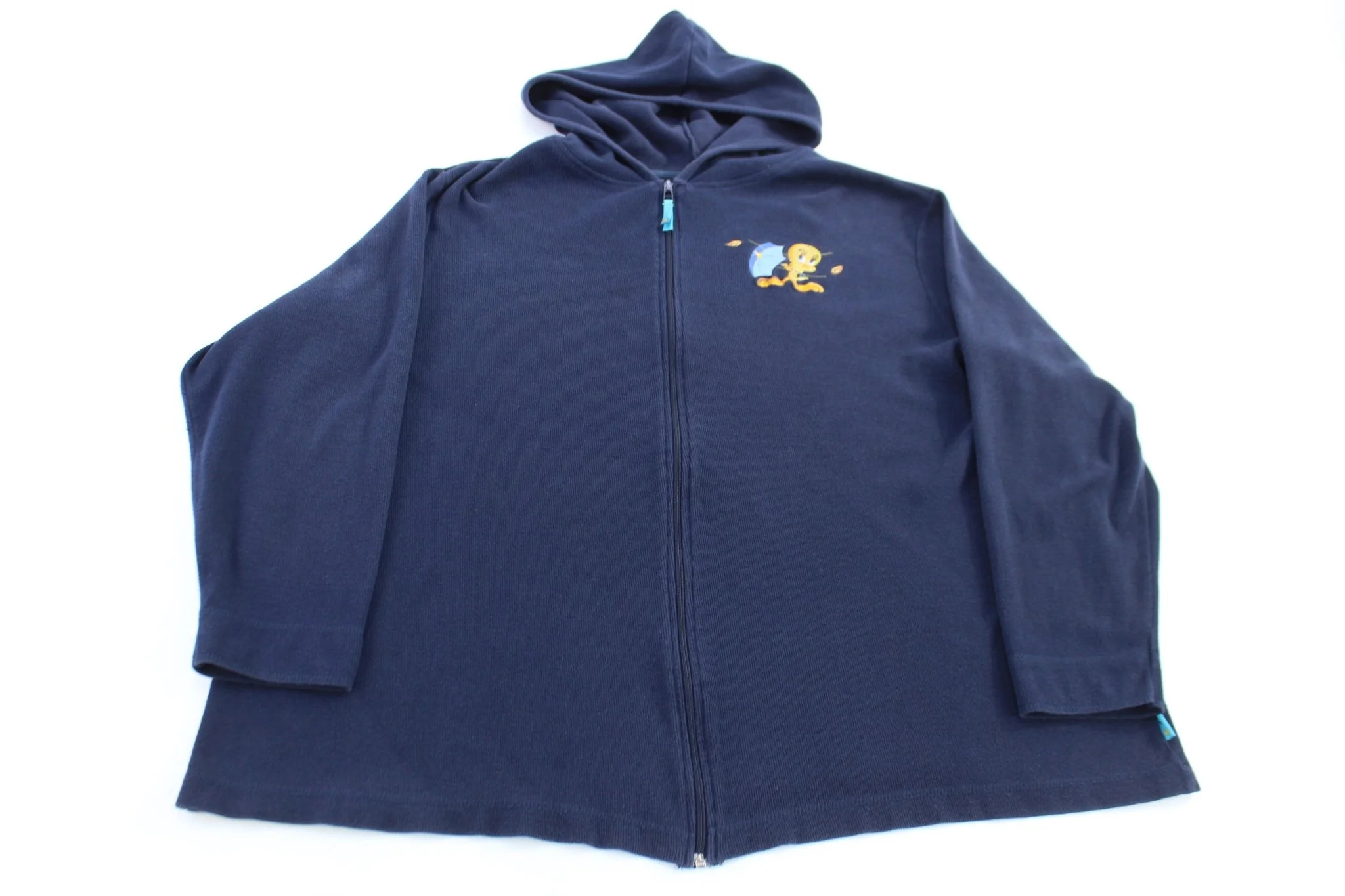 Vintage Looney Tunes Tweety Bird Full Zip Sweater