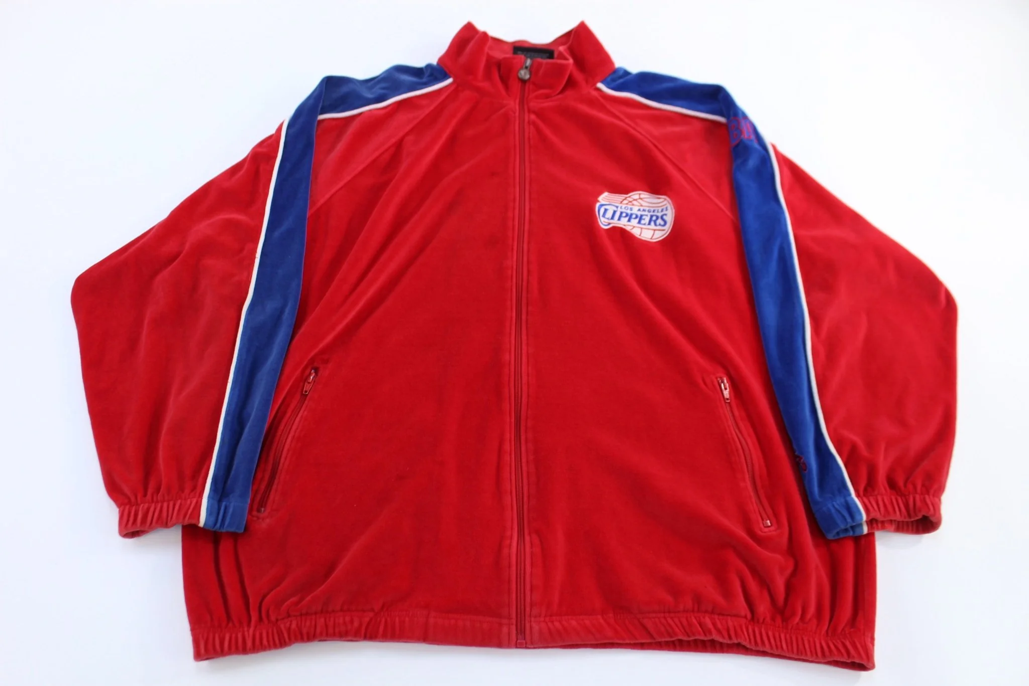Vintage Los Angeles Clippers Basketball Velvet Jacket