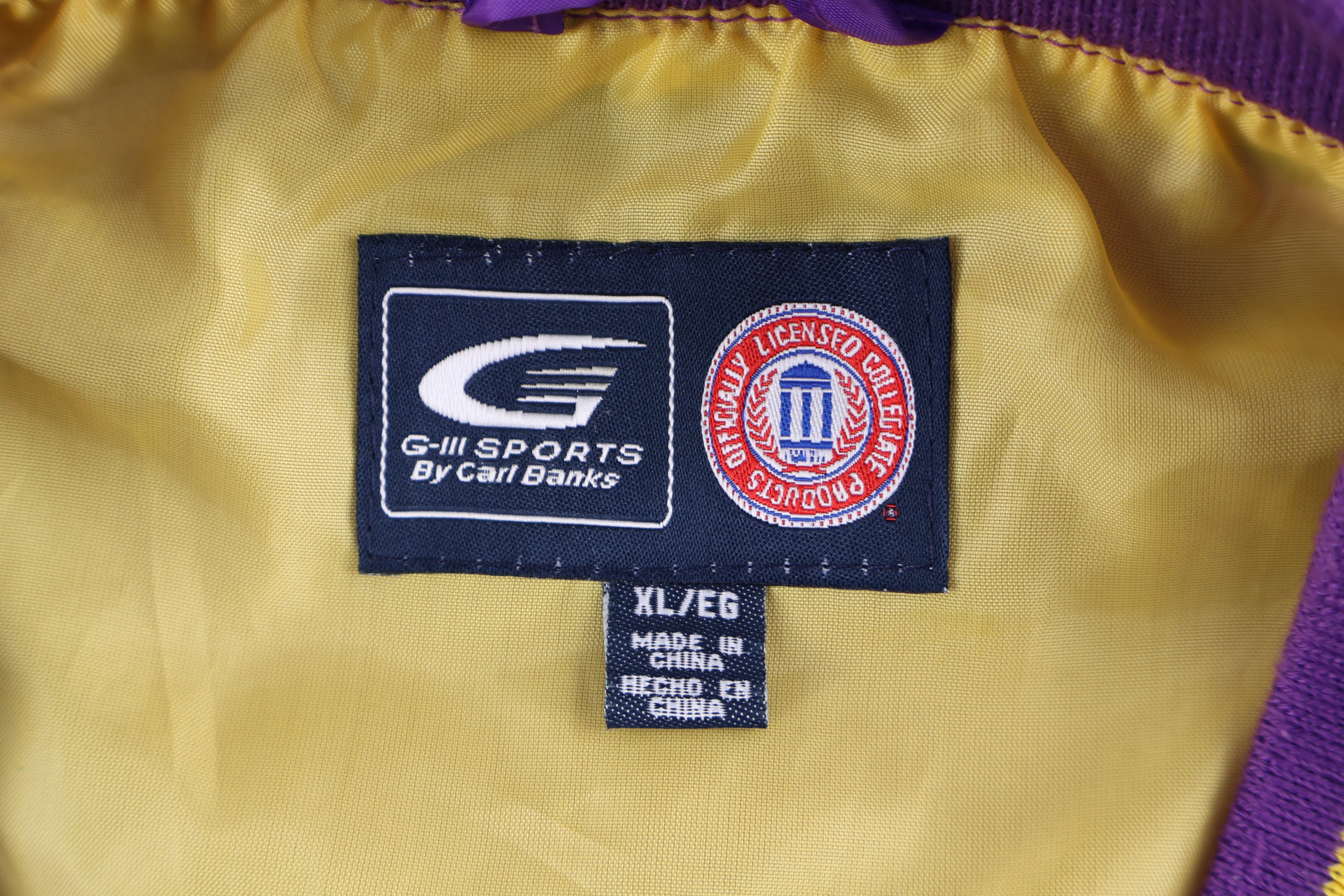 Vintage Louisiana State University Pullover Windbreaker - Image 3