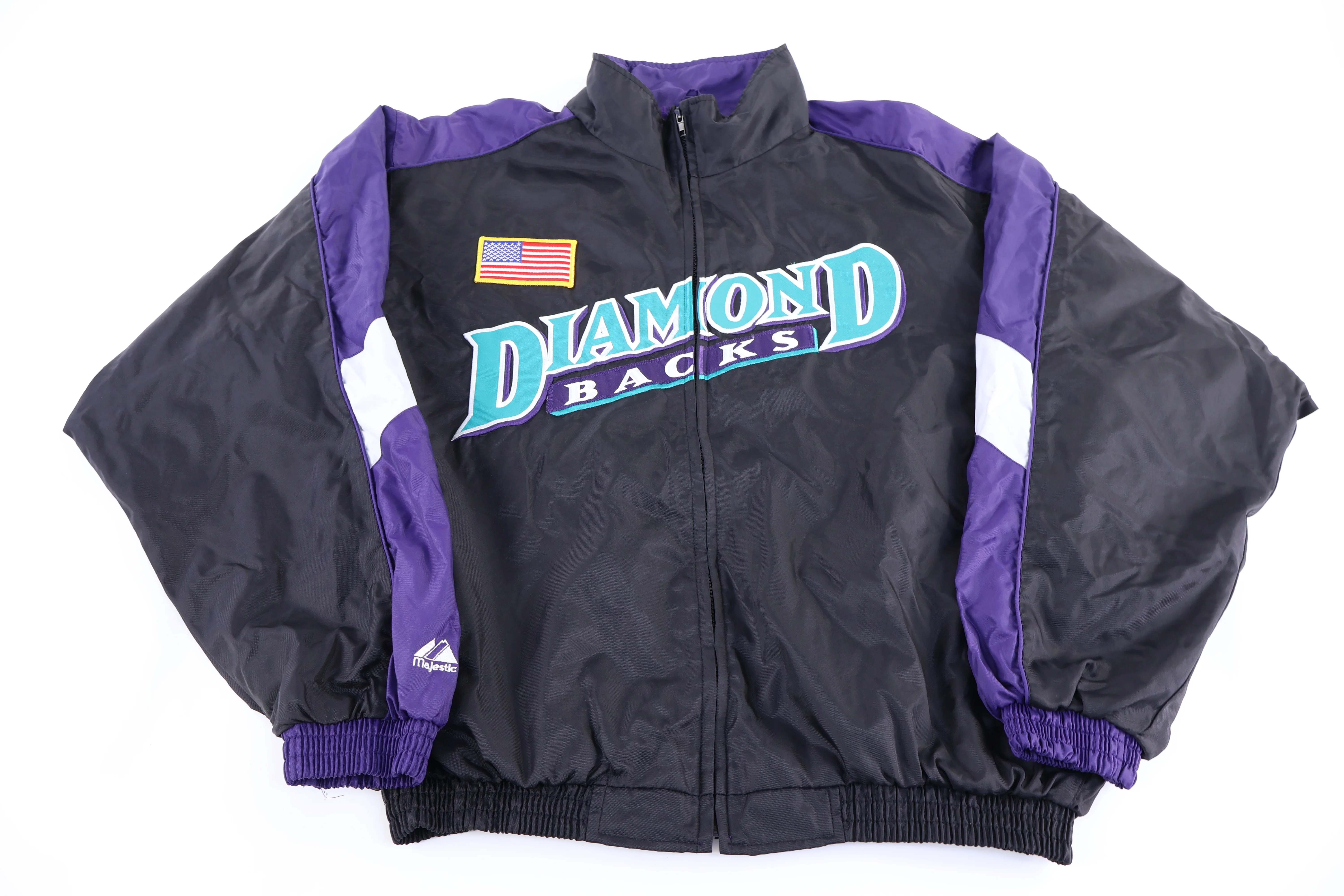 Vintage Majestic Arizona Diamondbacks Full Zip Jacket