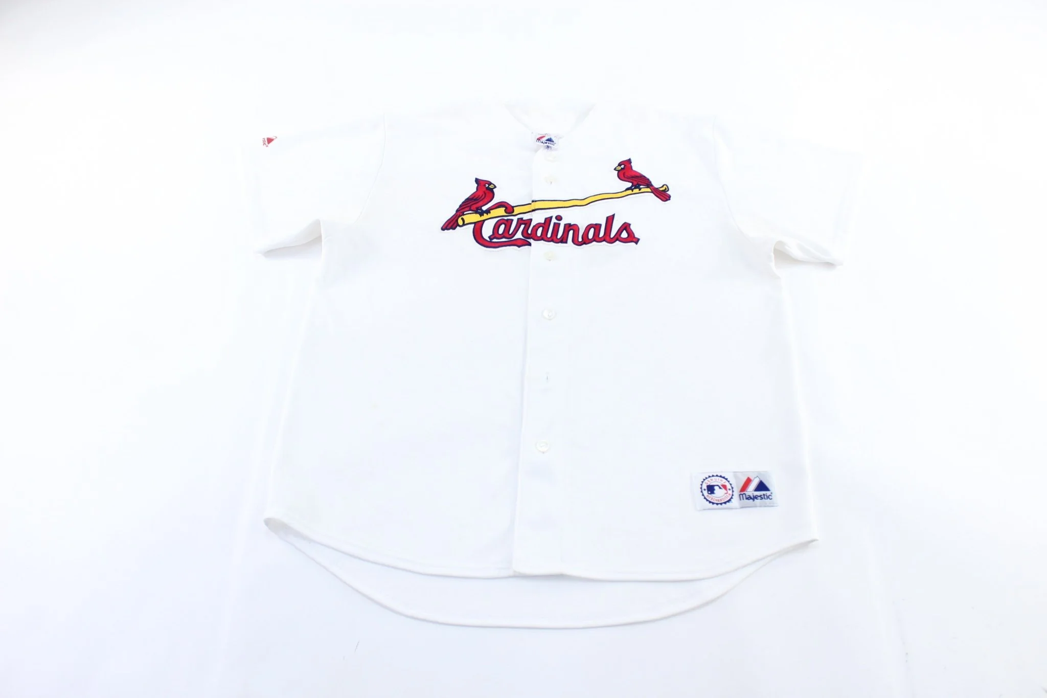 Vintage Majestic Embroidered St. Louis Cardinals Baseball Jersey