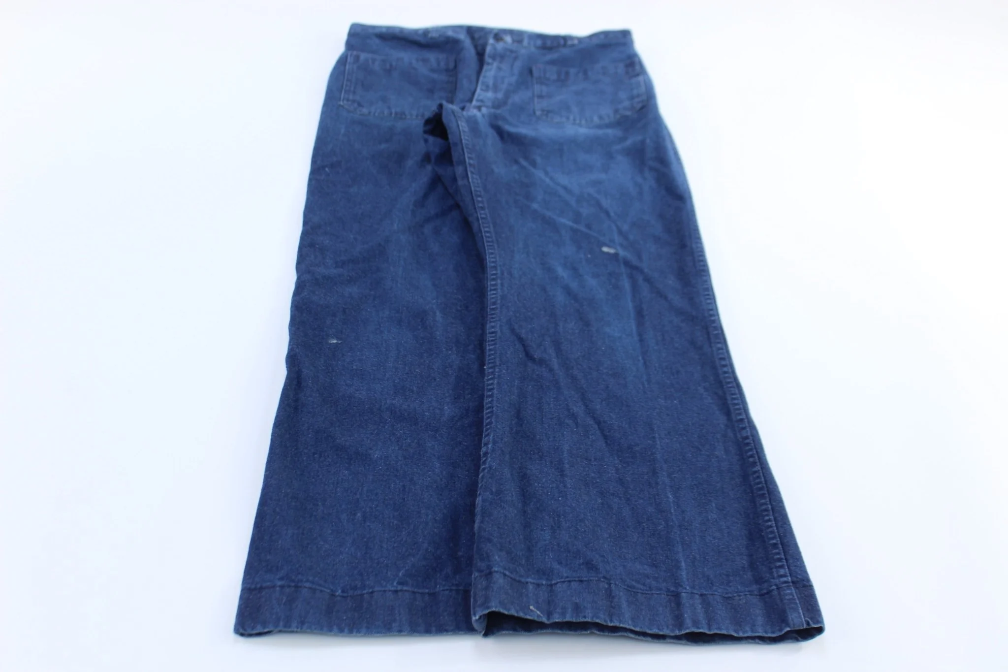 Vintage Marine Denim Utility Trousuers Pants