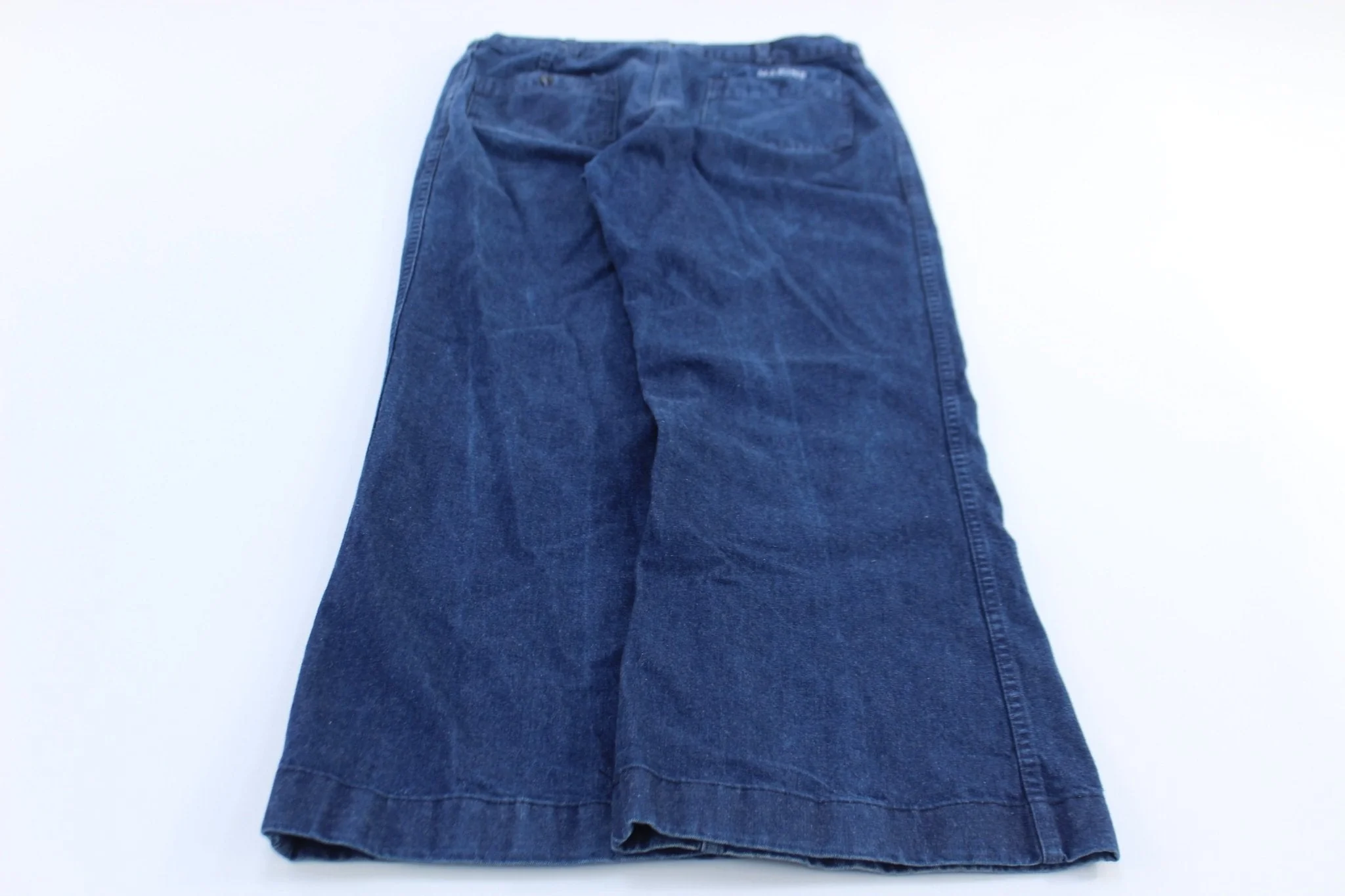 Vintage Marine Denim Utility Trousuers Pants - Image 2