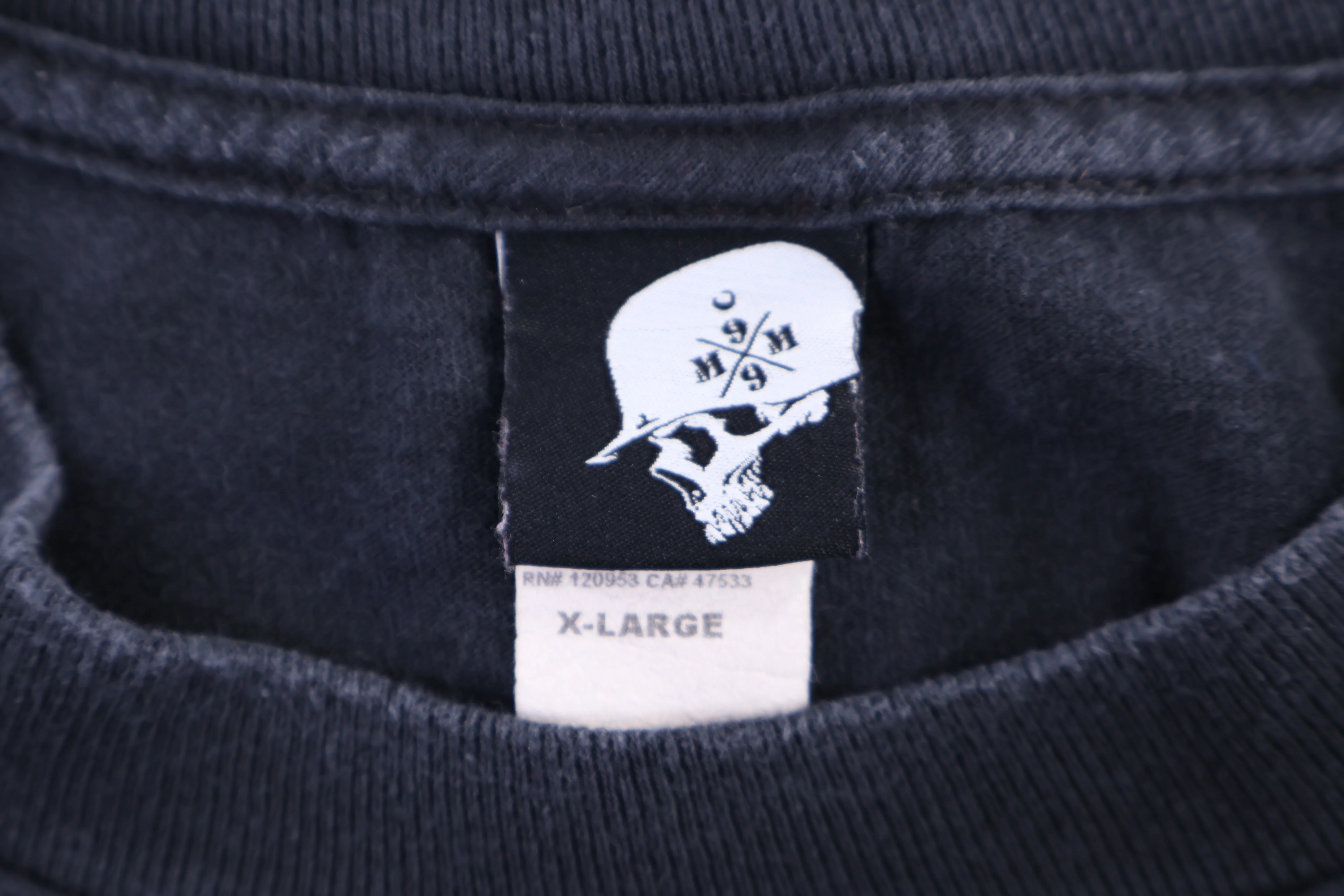 Vintage Metal Mulisha Skull Graphic T-shirt - Image 4