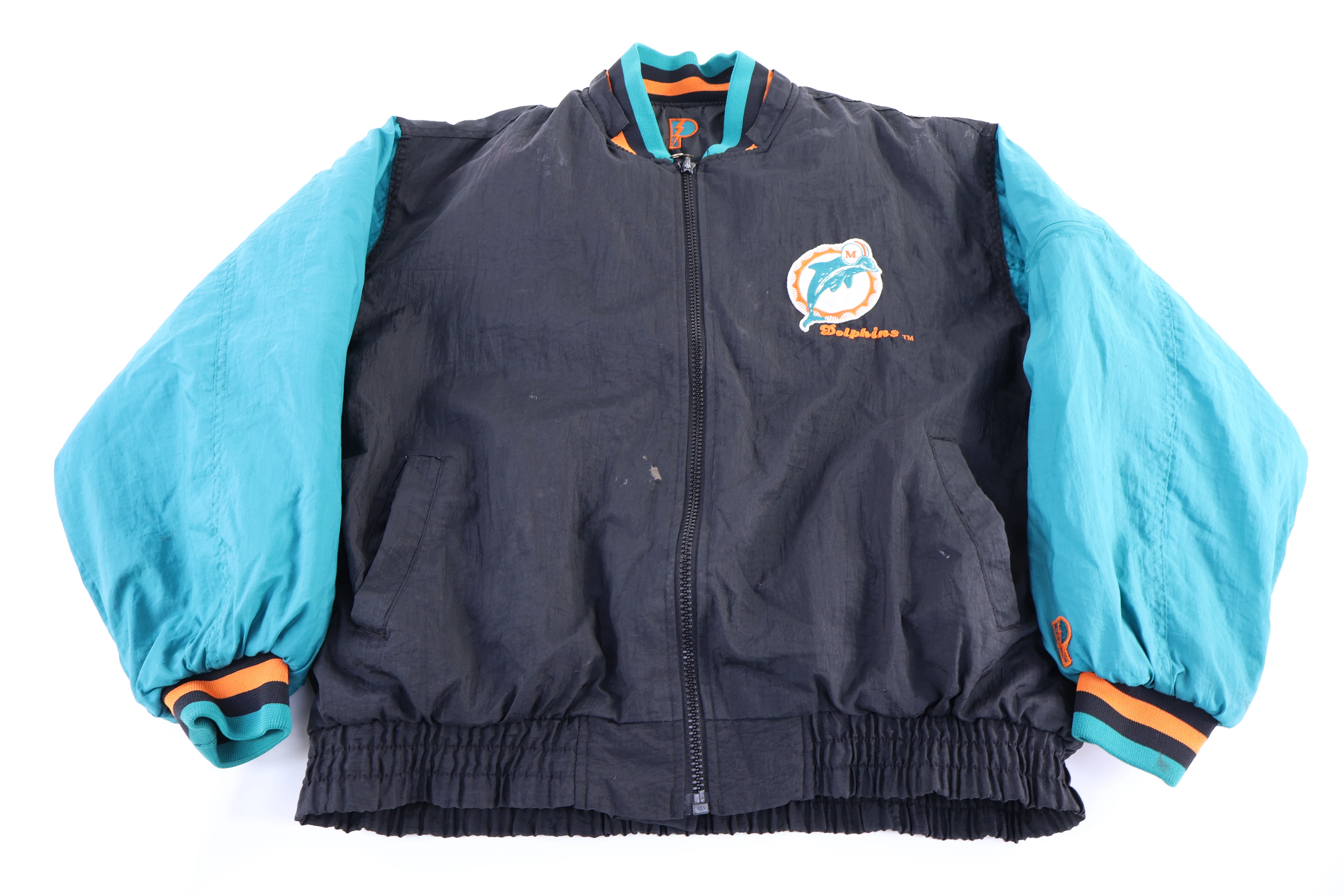 Vintage Miami Dolphins Football Full Zip Jacket