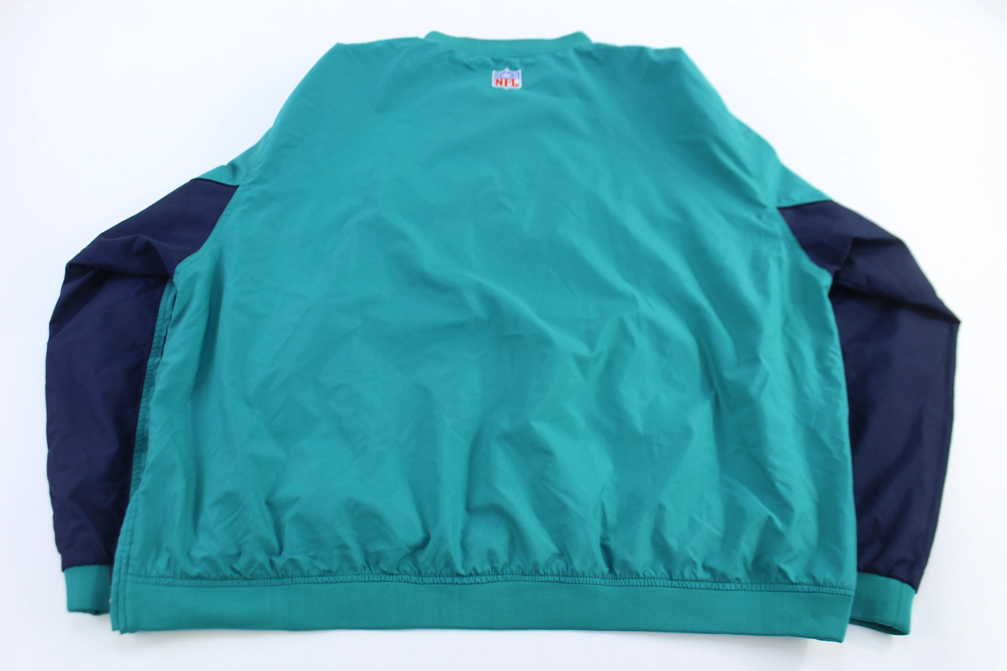 Vintage Miami Dolphins Football Pullover Windbreaker - Image 2