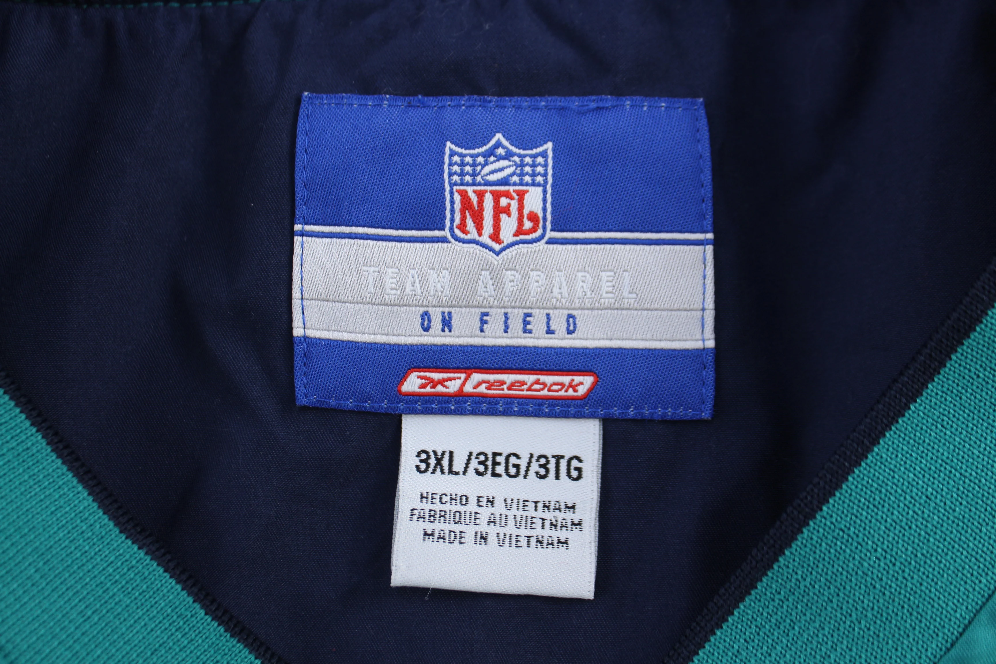 Vintage Miami Dolphins Football Pullover Windbreaker - Image 3