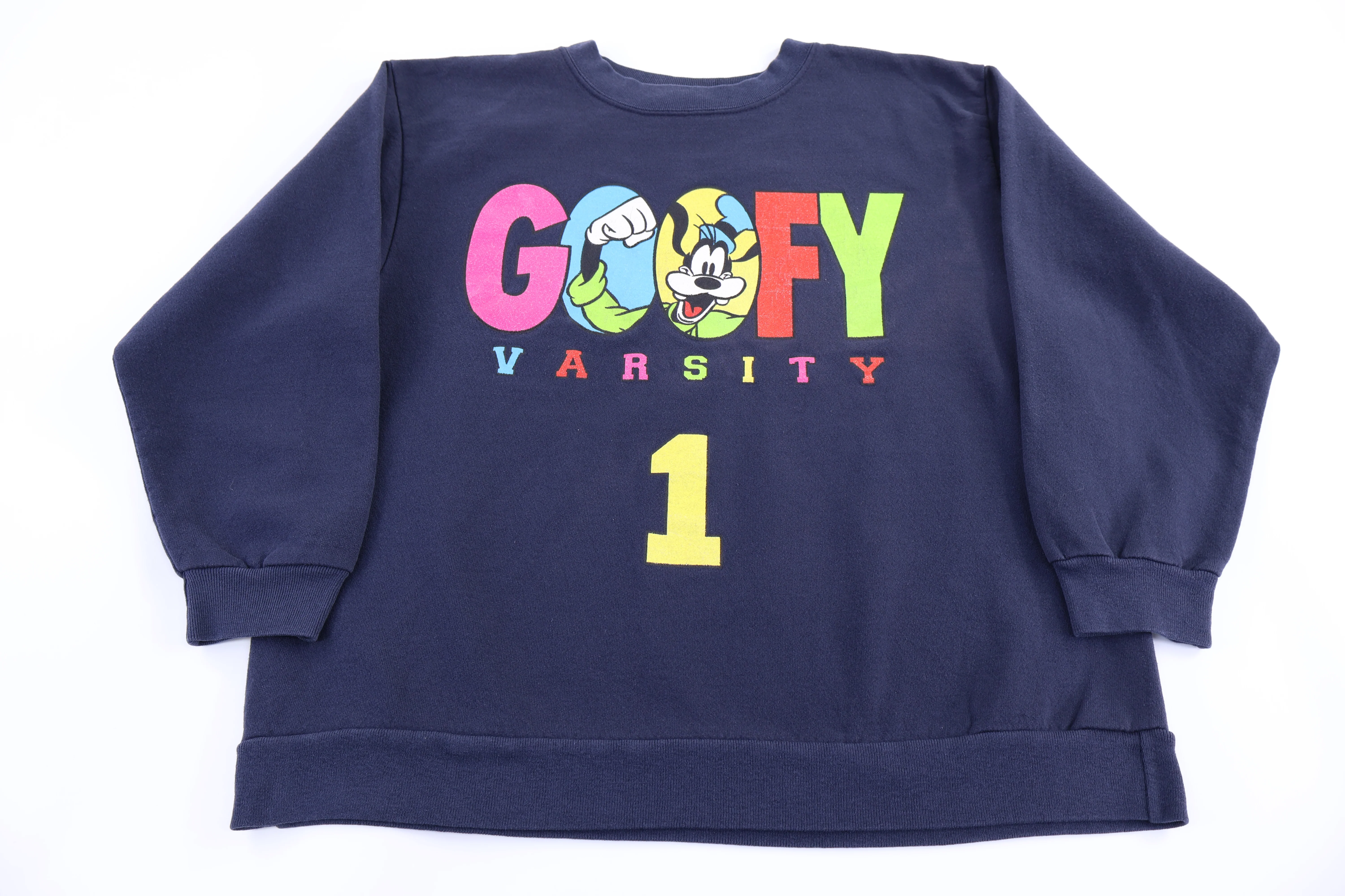 Vintage Mickey & Co Goofy Varsity Sweatshirt