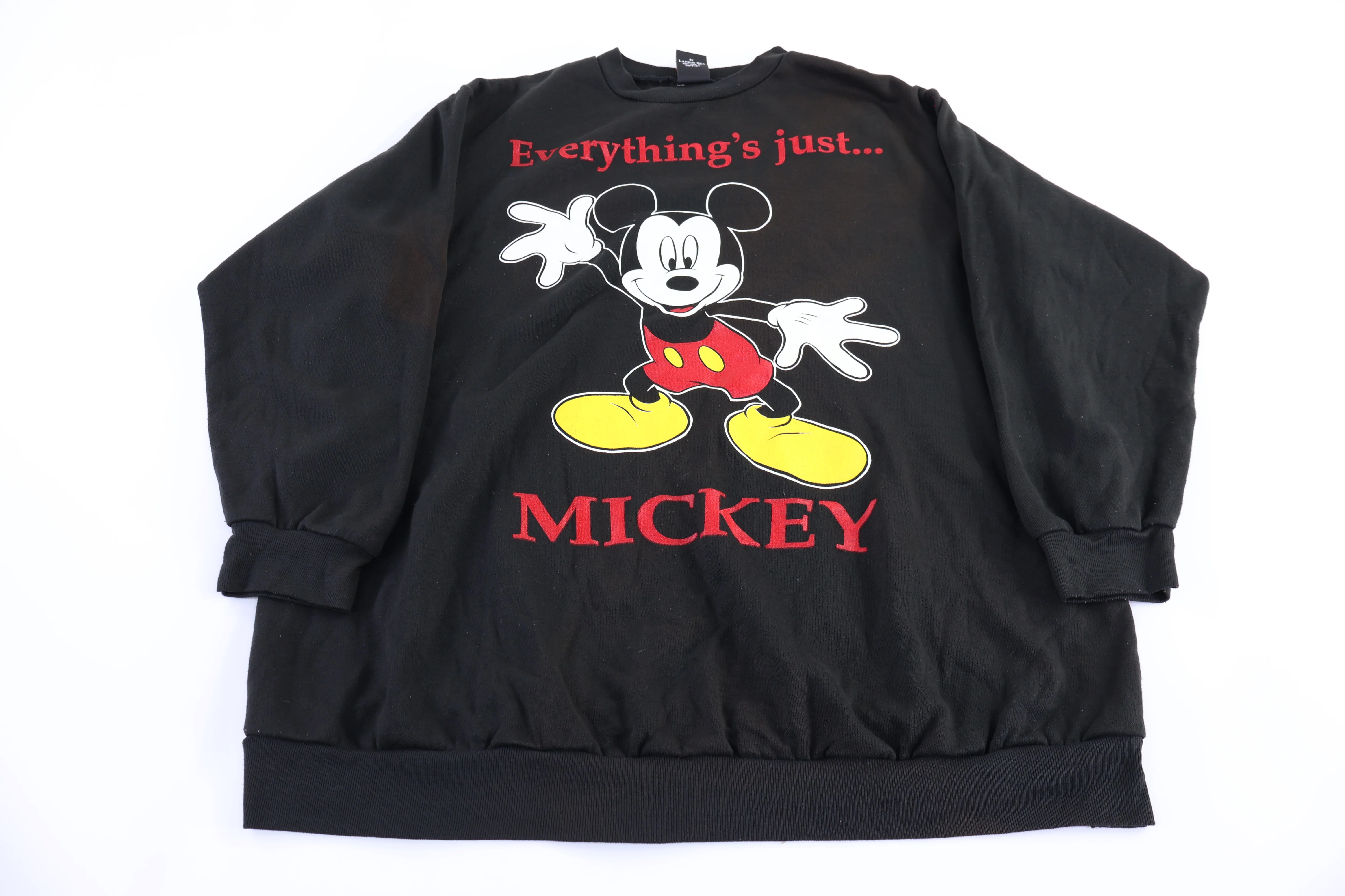 Vintage Mickey Unlimited Everything's Just Mickey Sweatshirt