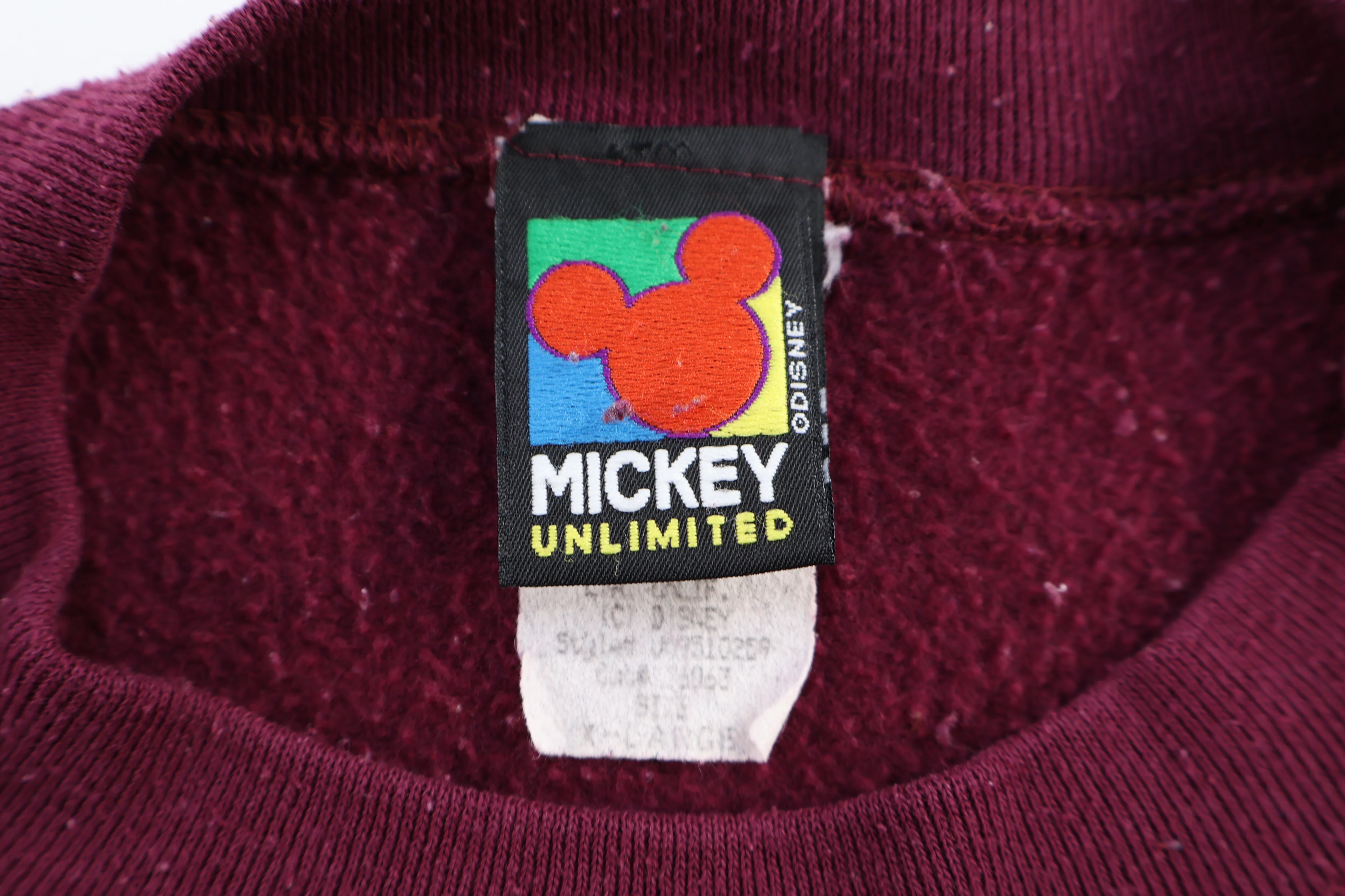 Vintage Mickey Unlimited Mickey Basics Sweatshirt - Image 3