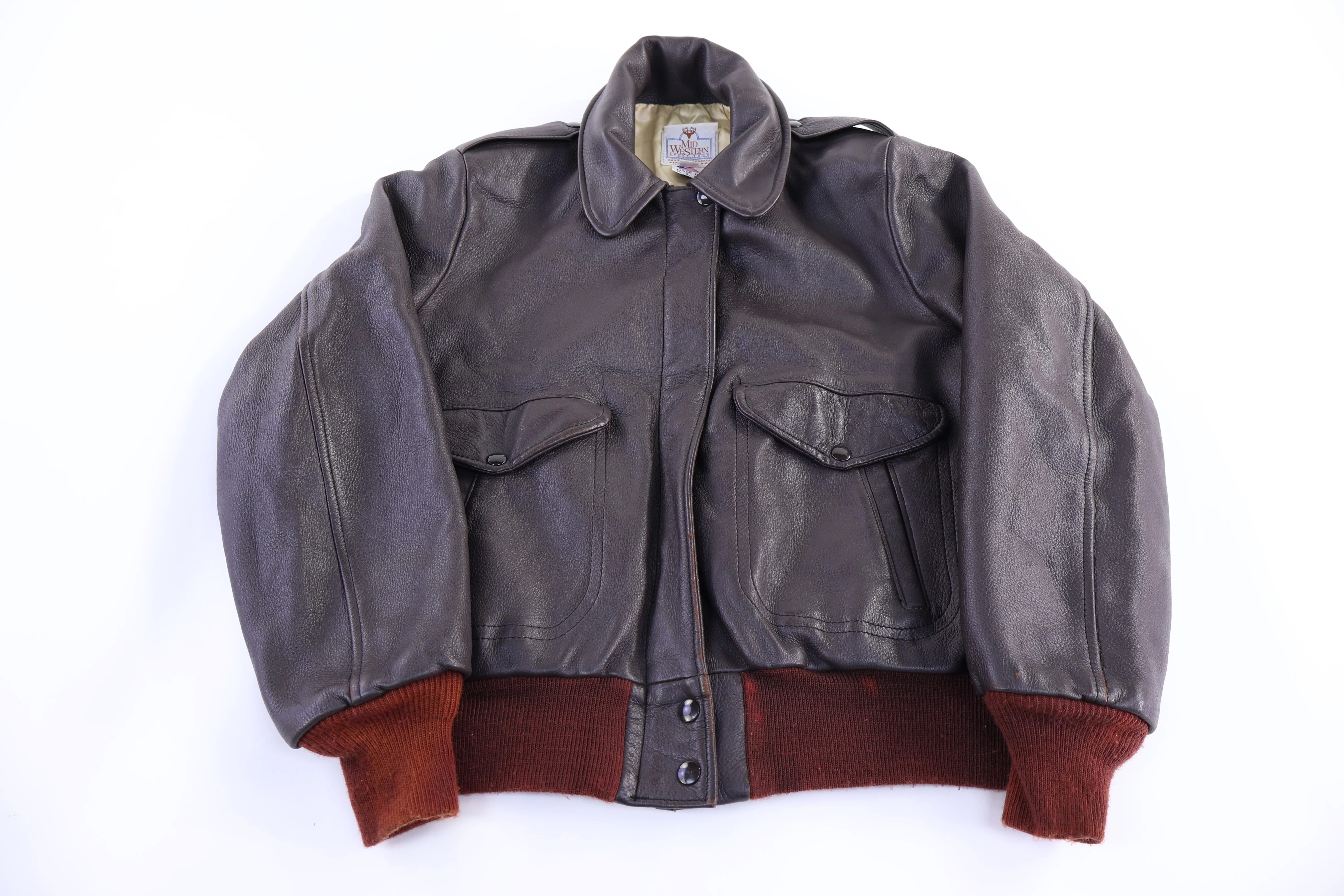 Vintage Mid Western Bomber Jacket