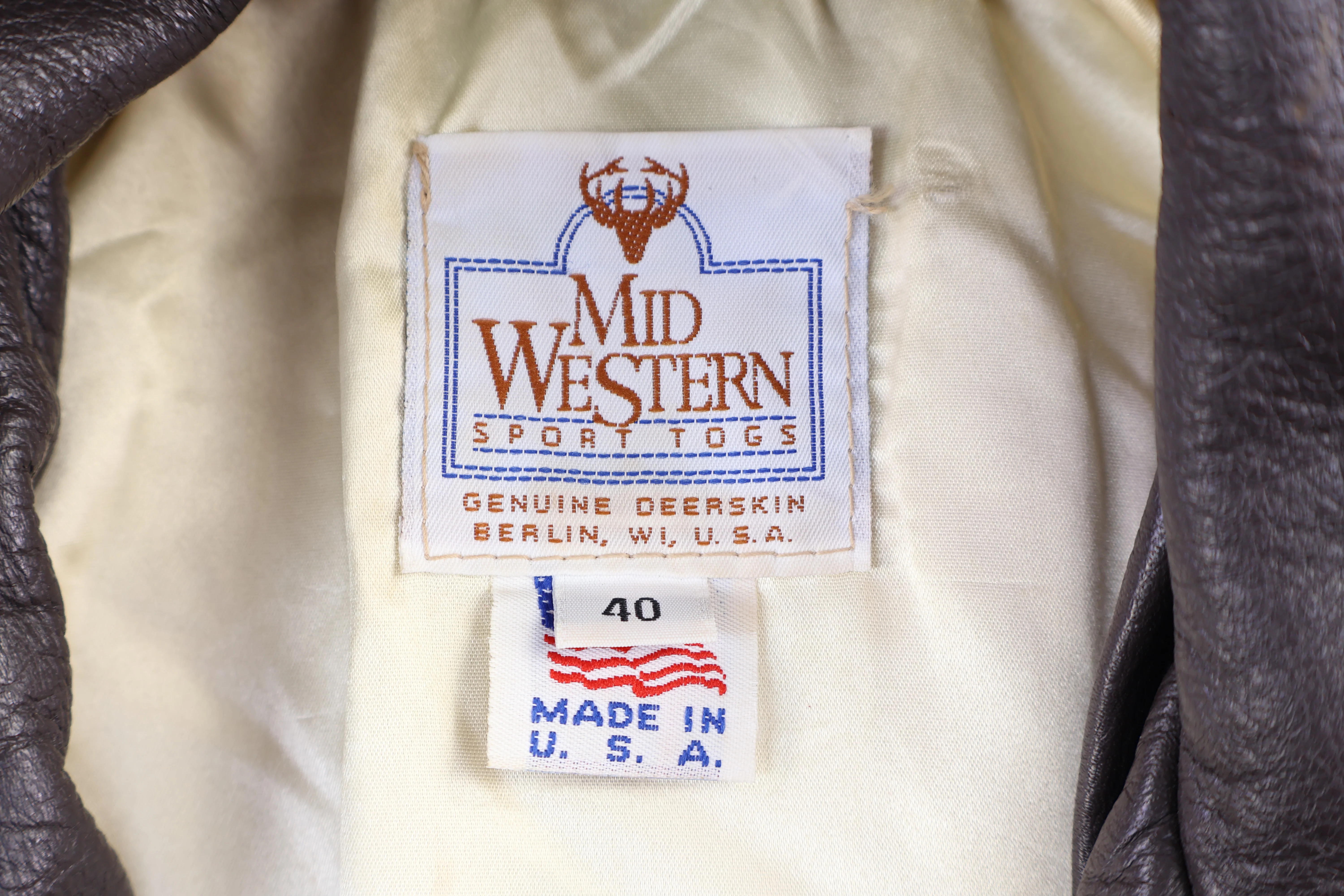 Vintage Mid Western Bomber Jacket - Image 3