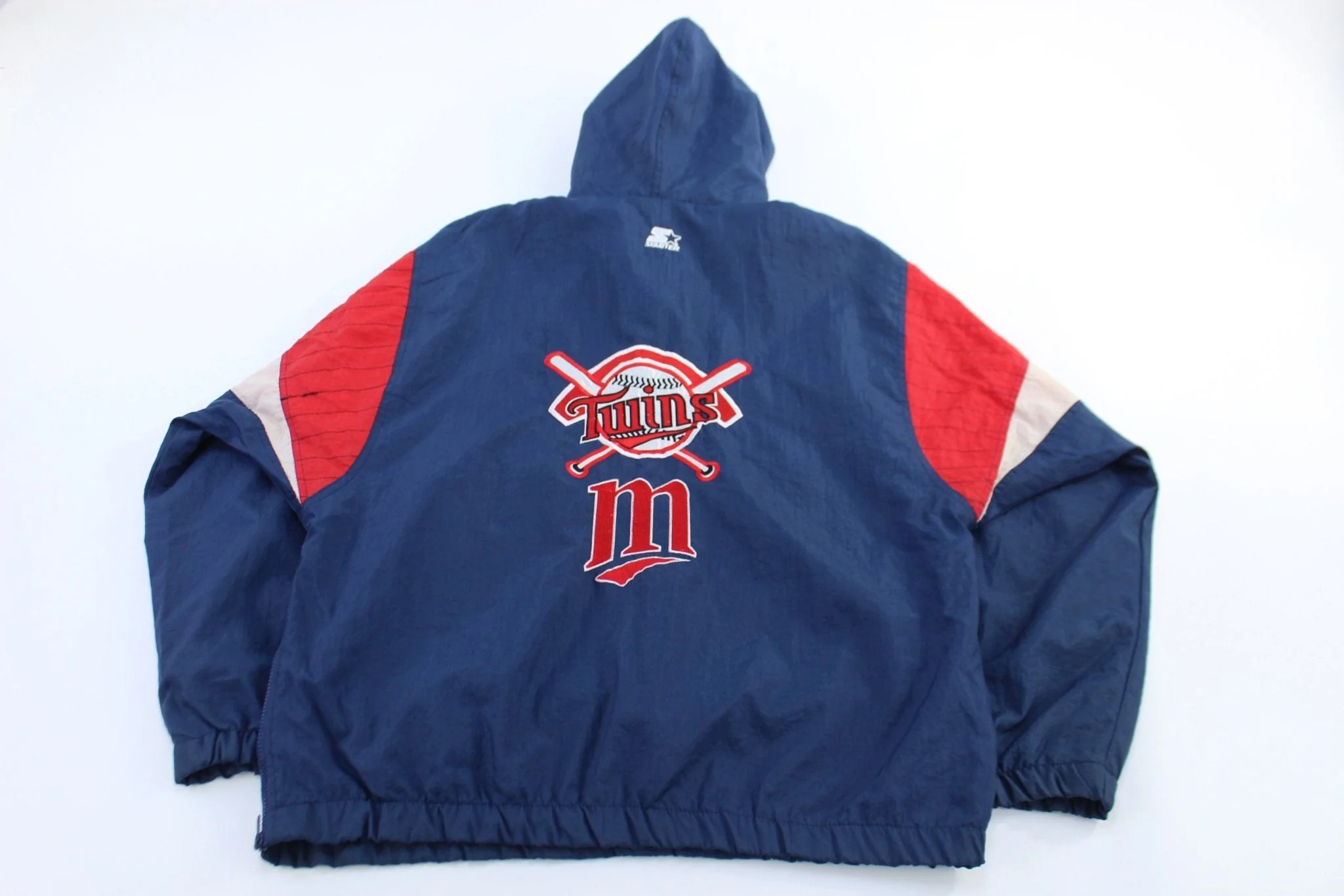 Vintage Minnesota Twins Baseball Puffer Jacket - Image 2