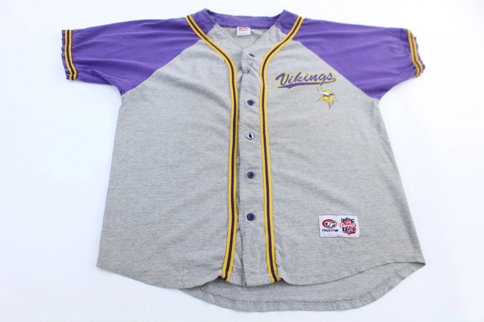 Vintage Minnesota Vikings Football Button Down