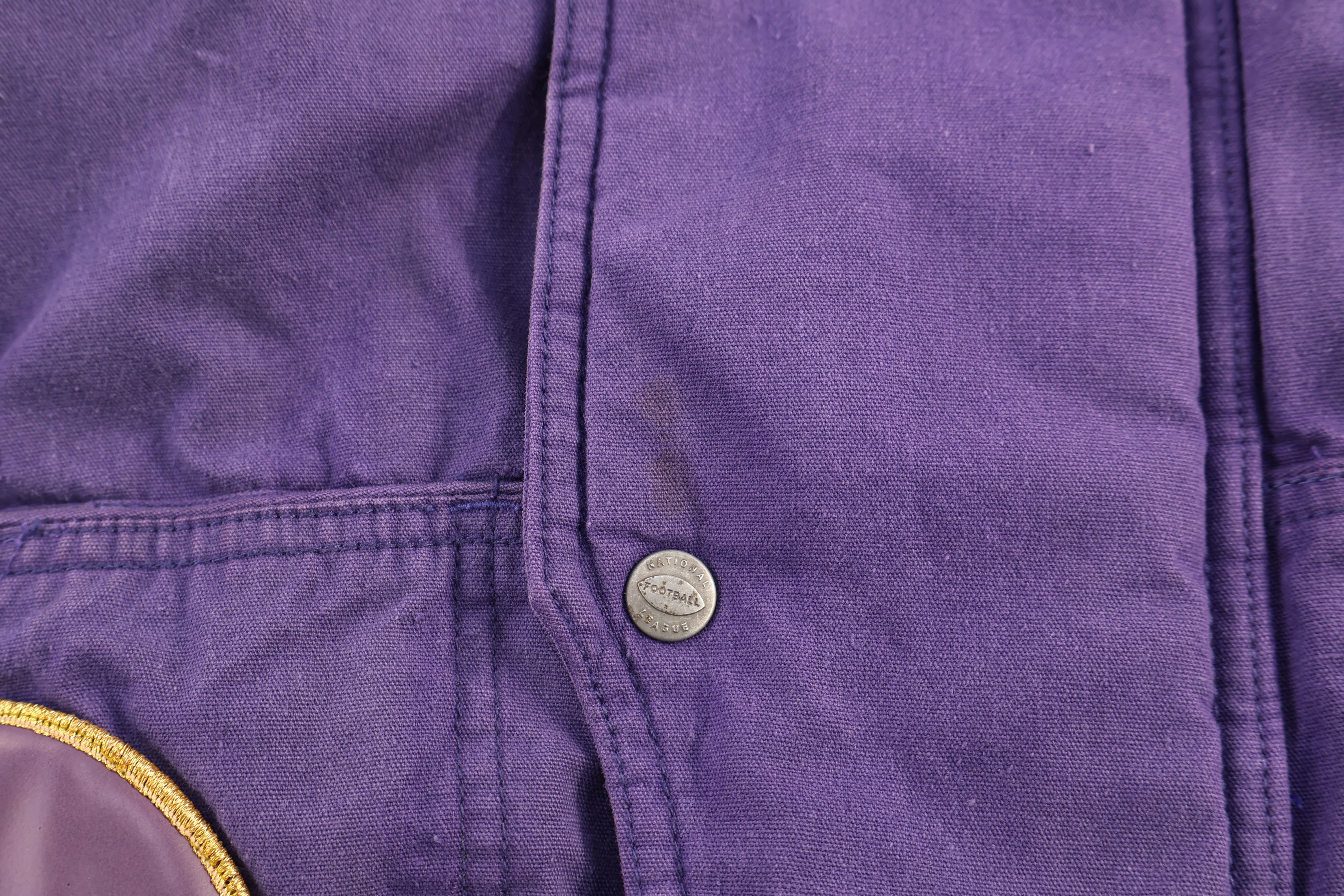 Vintage Minnesota Vikings Football Full Zip Jacket - Image 4