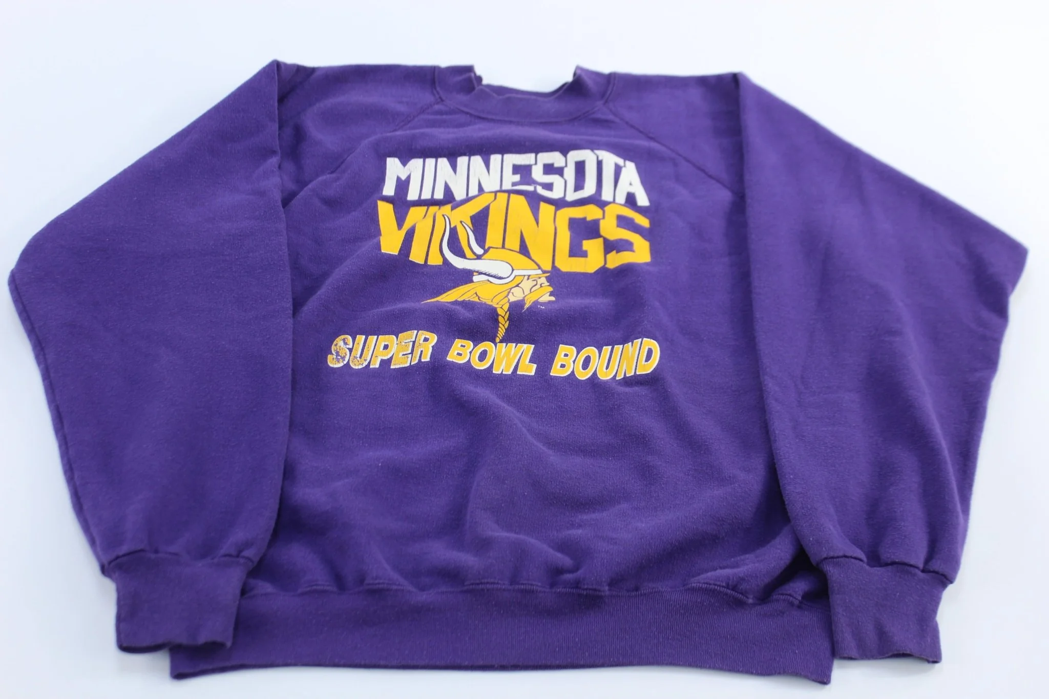 Vintage Minnesota Vikings Football Super Bowl Bound Sweatshirt