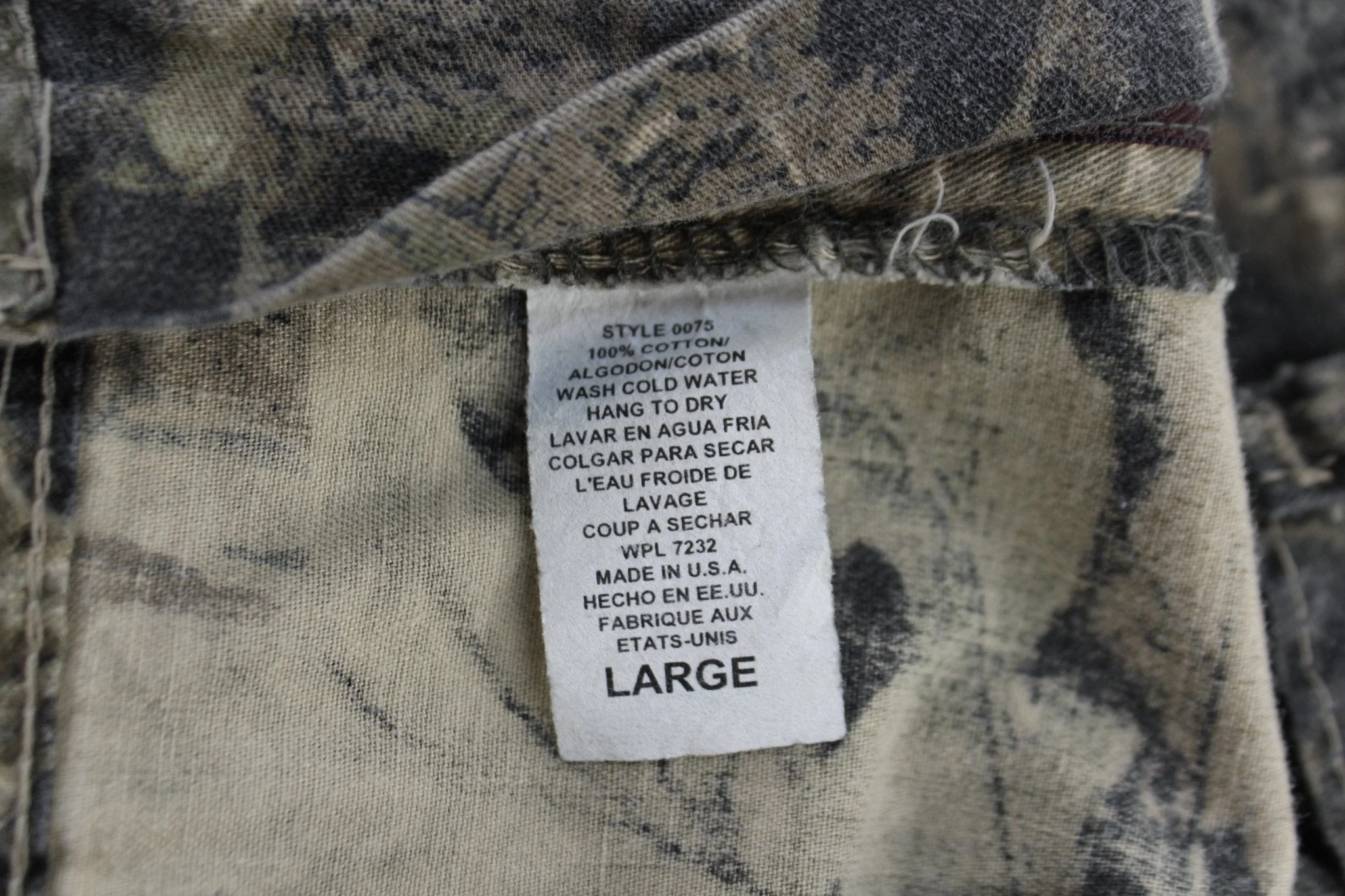 Vintage Mossy Oak Camo Cargo Pants - Image 3