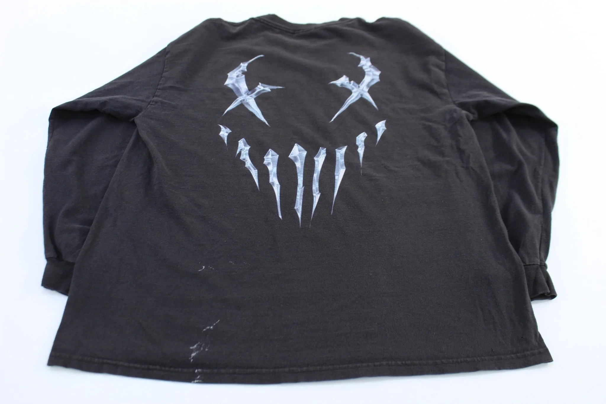 Vintage Mushroom Head Band LS T-shirt - Image 2