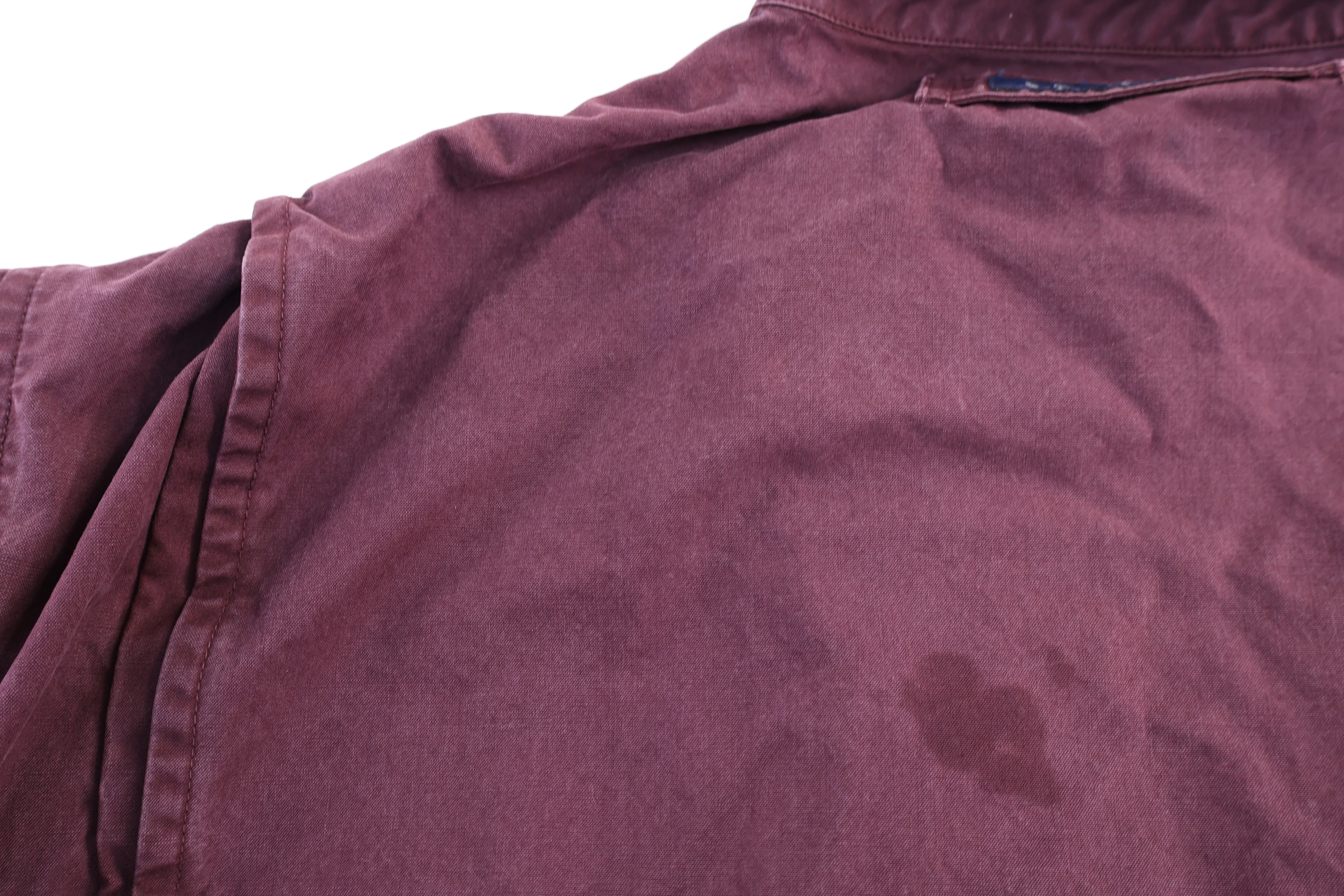 Vintage Nautica Maroon Full Zip Jacket - Image 3