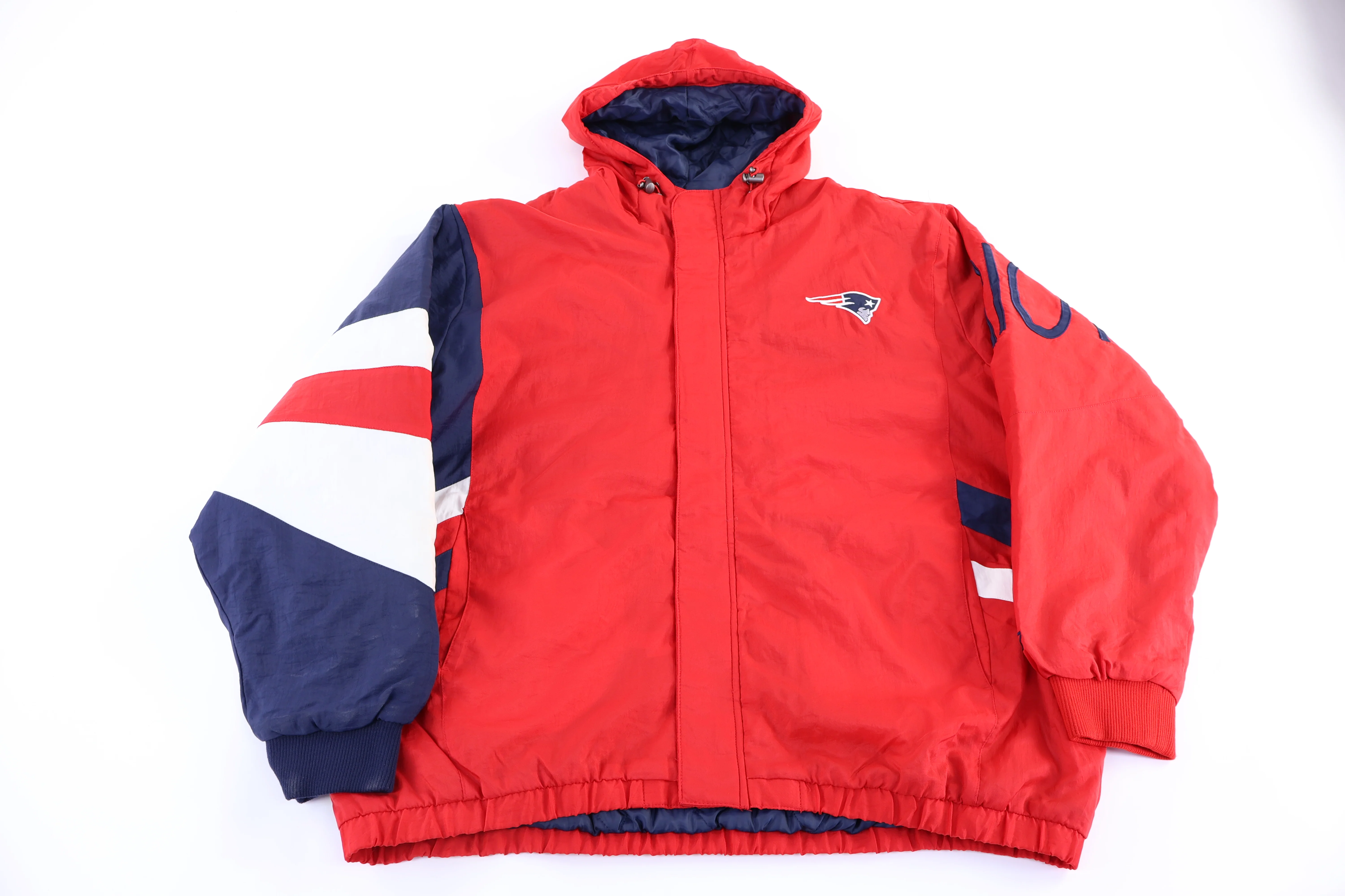 Vintage New England Patriots Football Full Zip Jacket