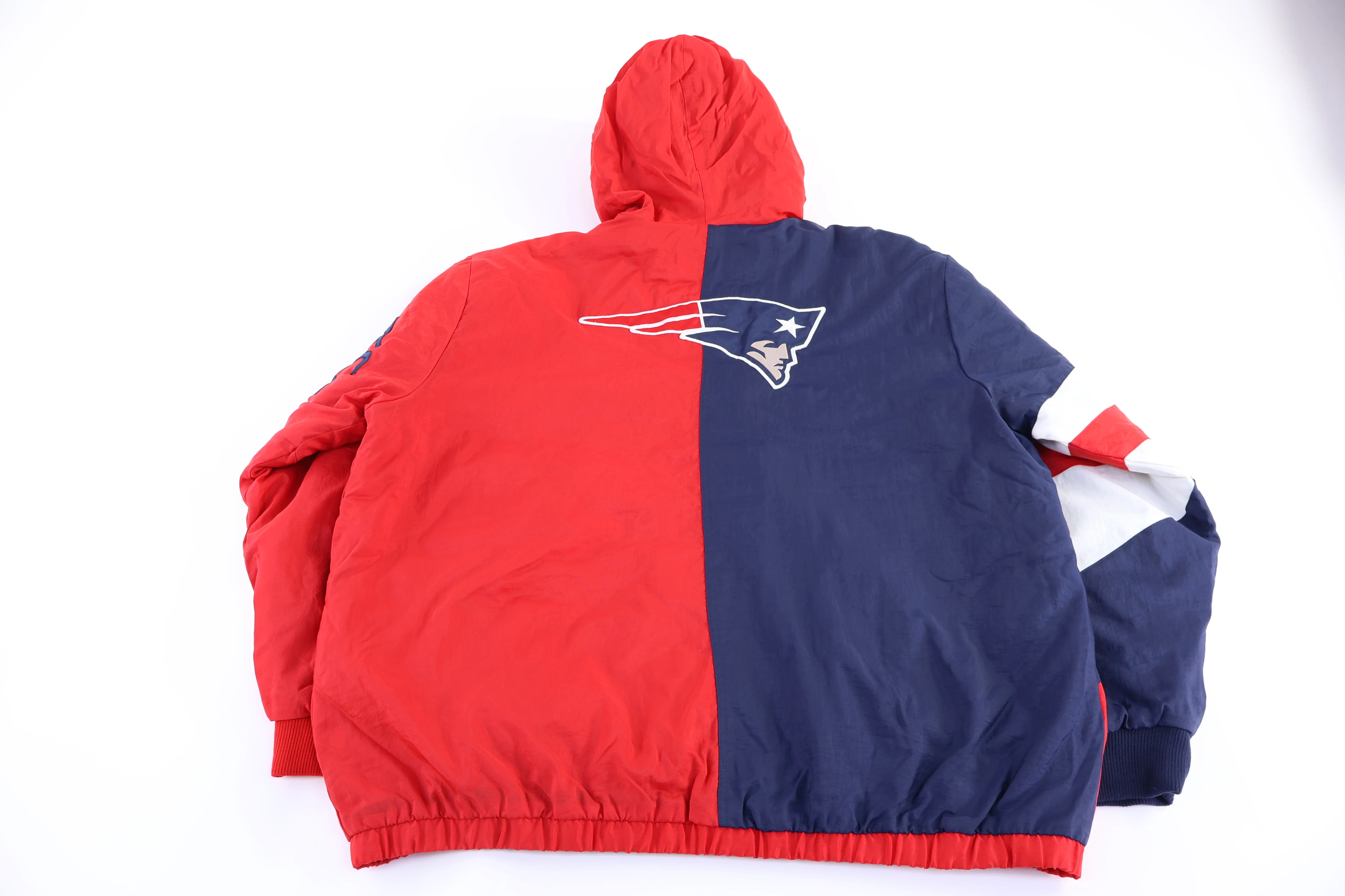 Vintage New England Patriots Football Full Zip Jacket - Image 2