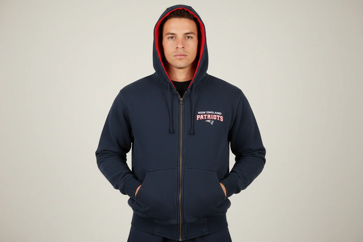 Vintage New England Patriots Full Zip Jacket