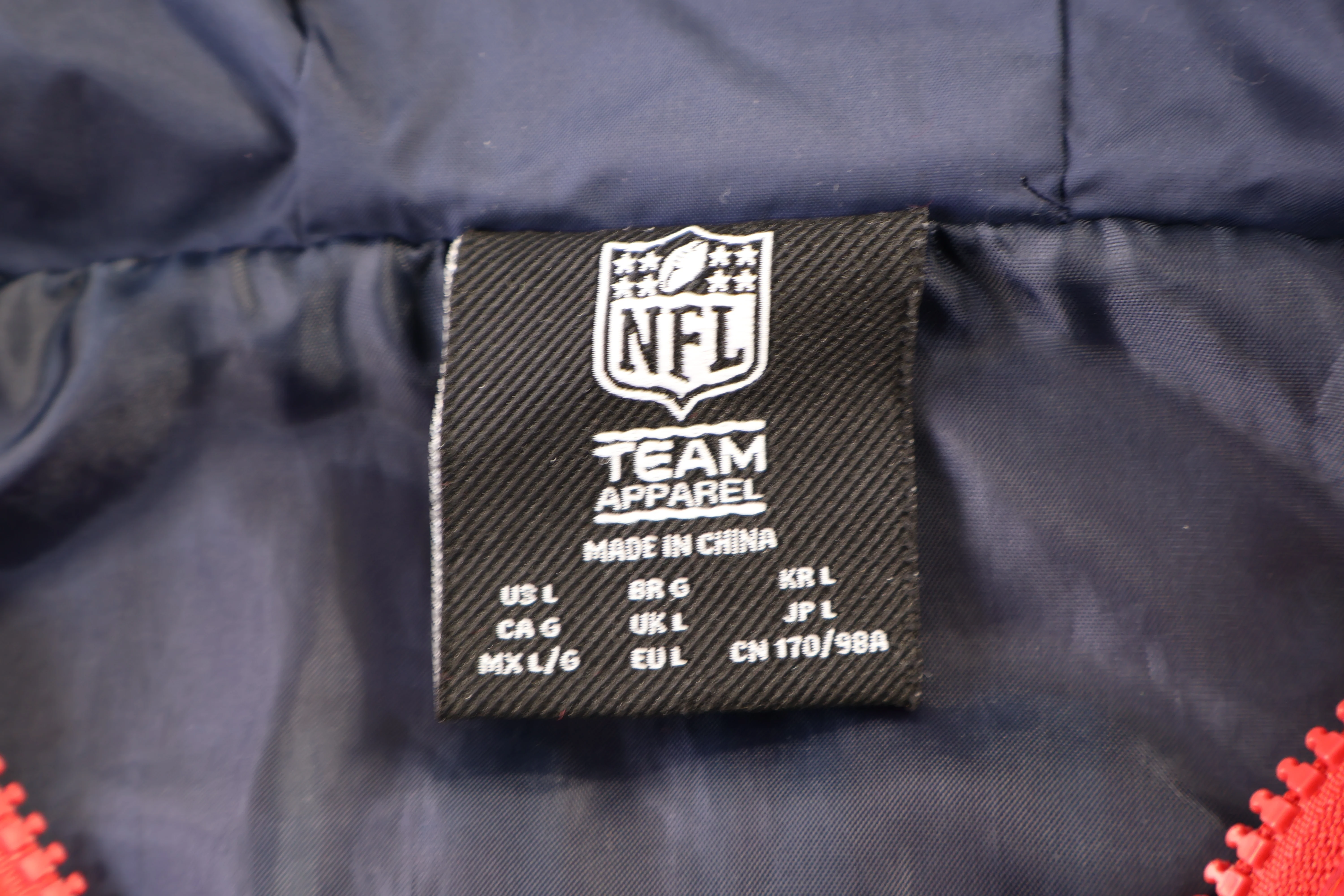 Vintage New England Patriots Pullover Windbreaker - Image 3