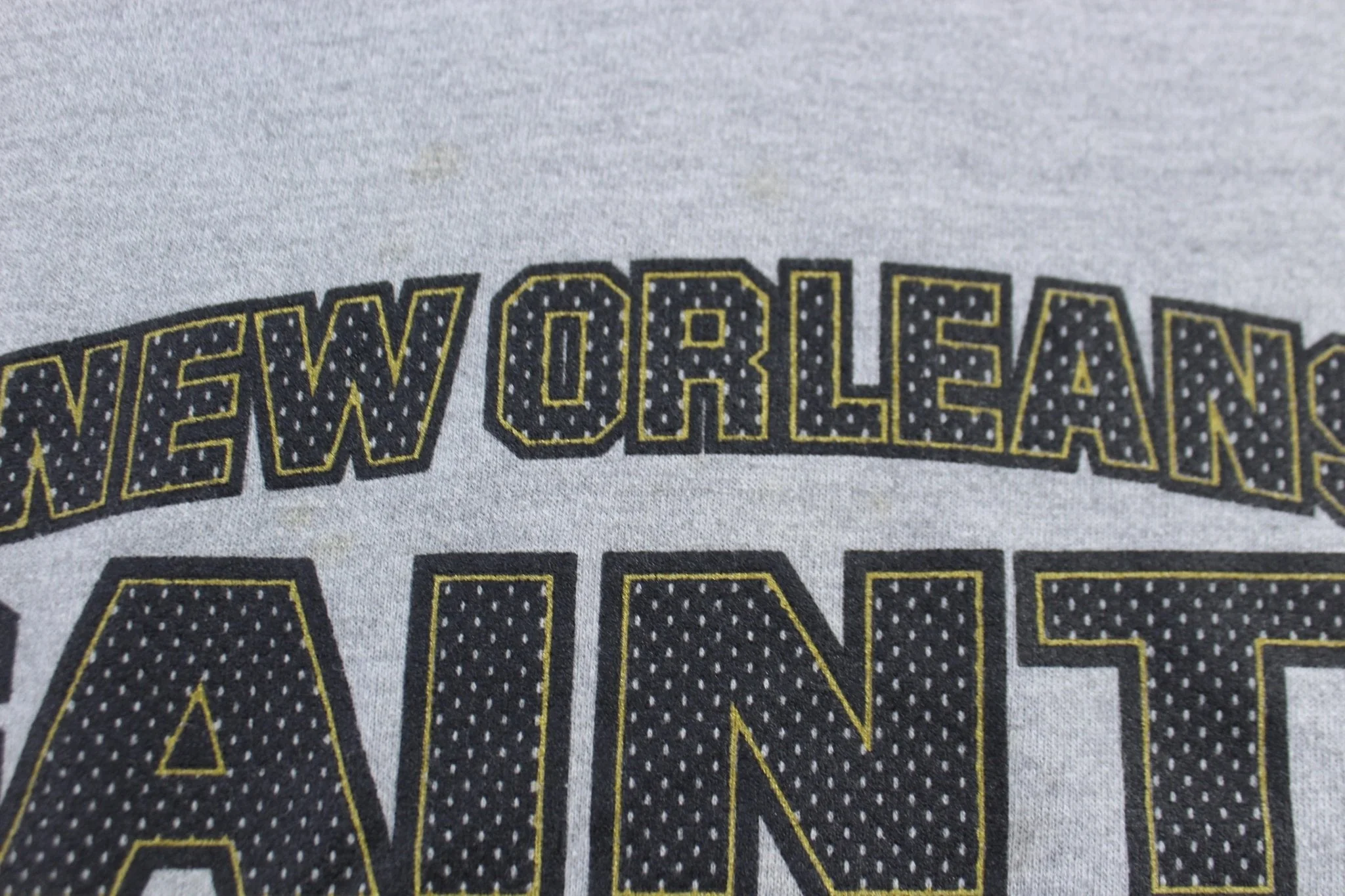 Vintage New Orleans Saints Football Pullover Hoodie - Image 3