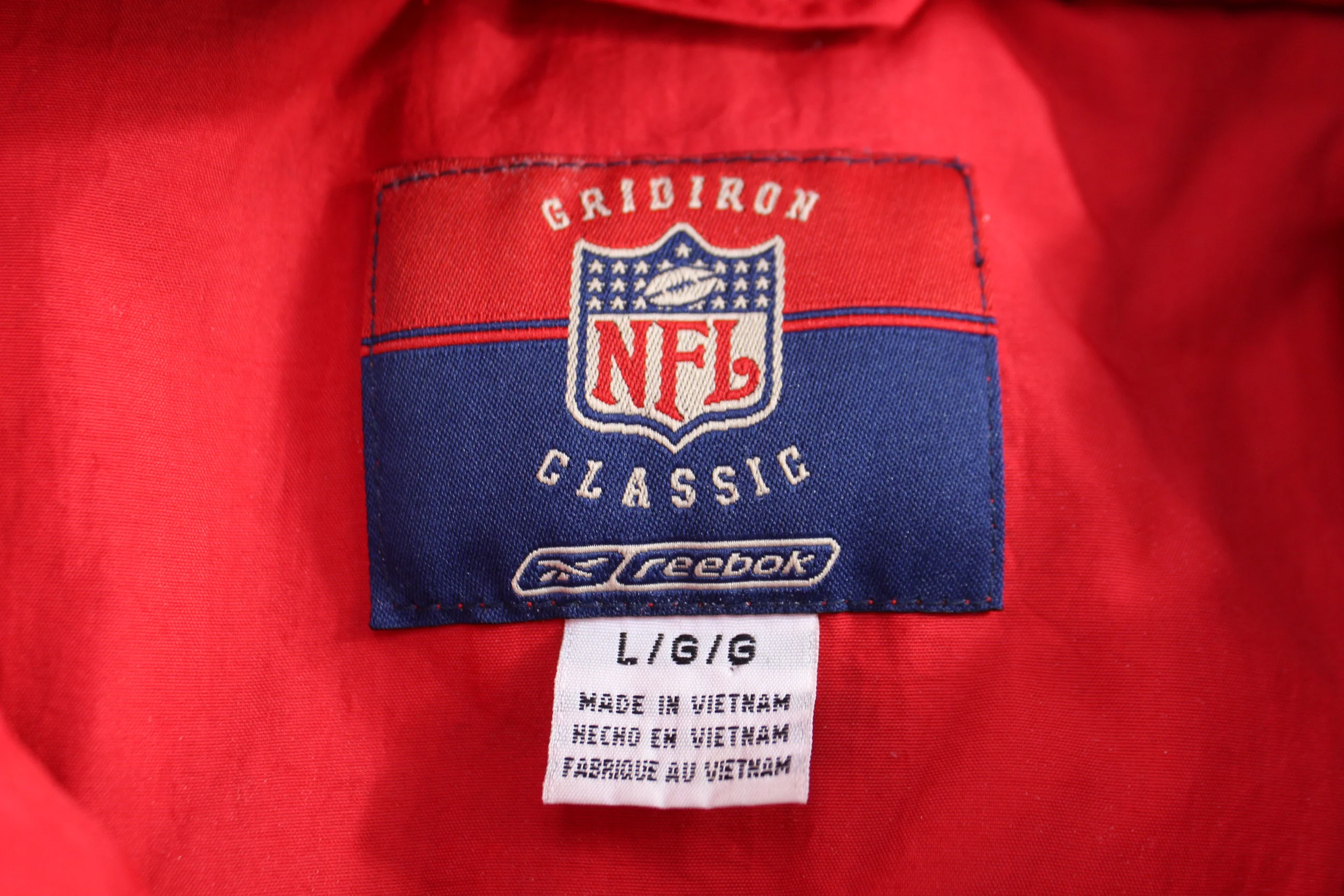 Vintage New York Giants Football Full Zip Jacket - Image 3
