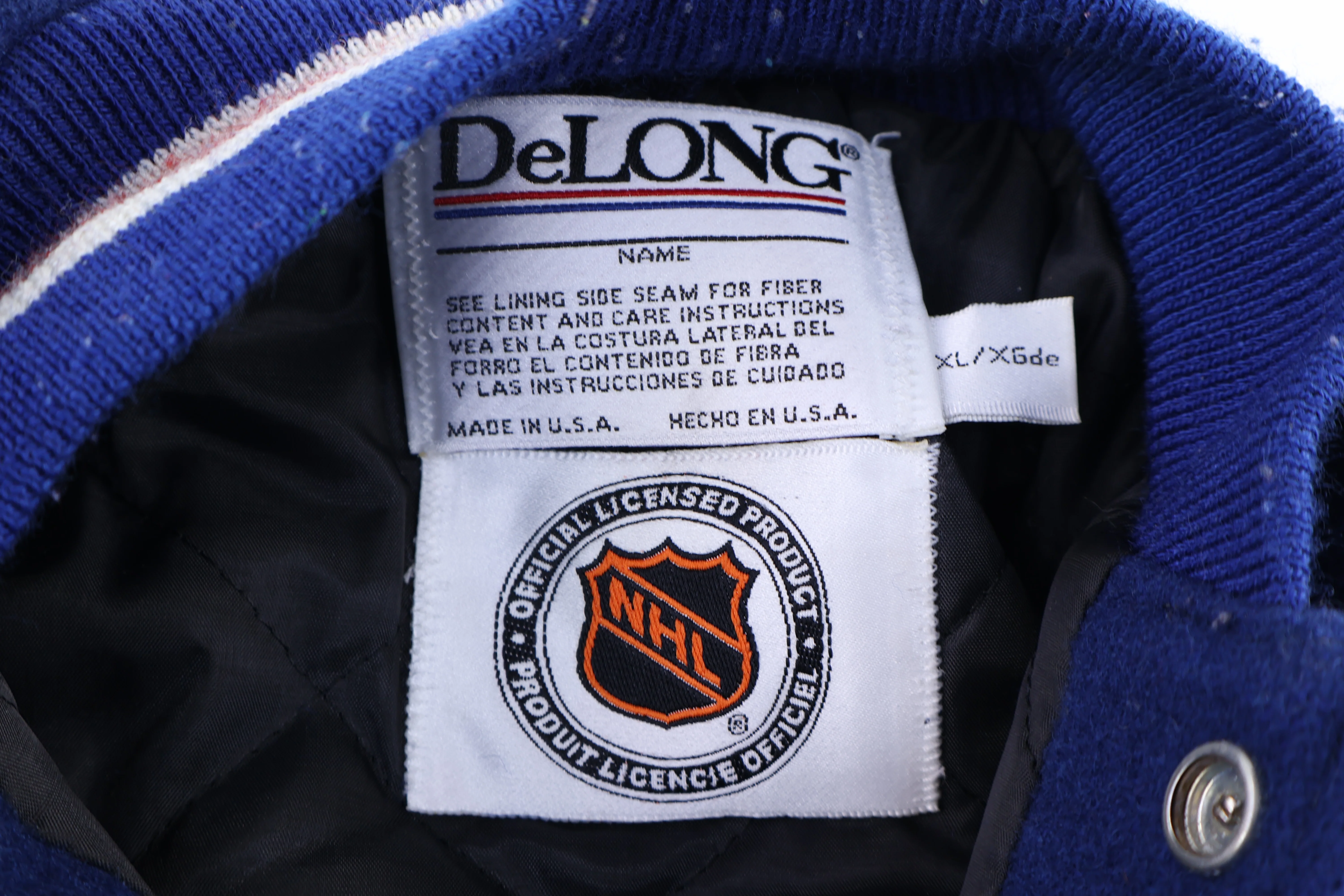 Vintage New York Rangers Hockey Jacket - Image 3