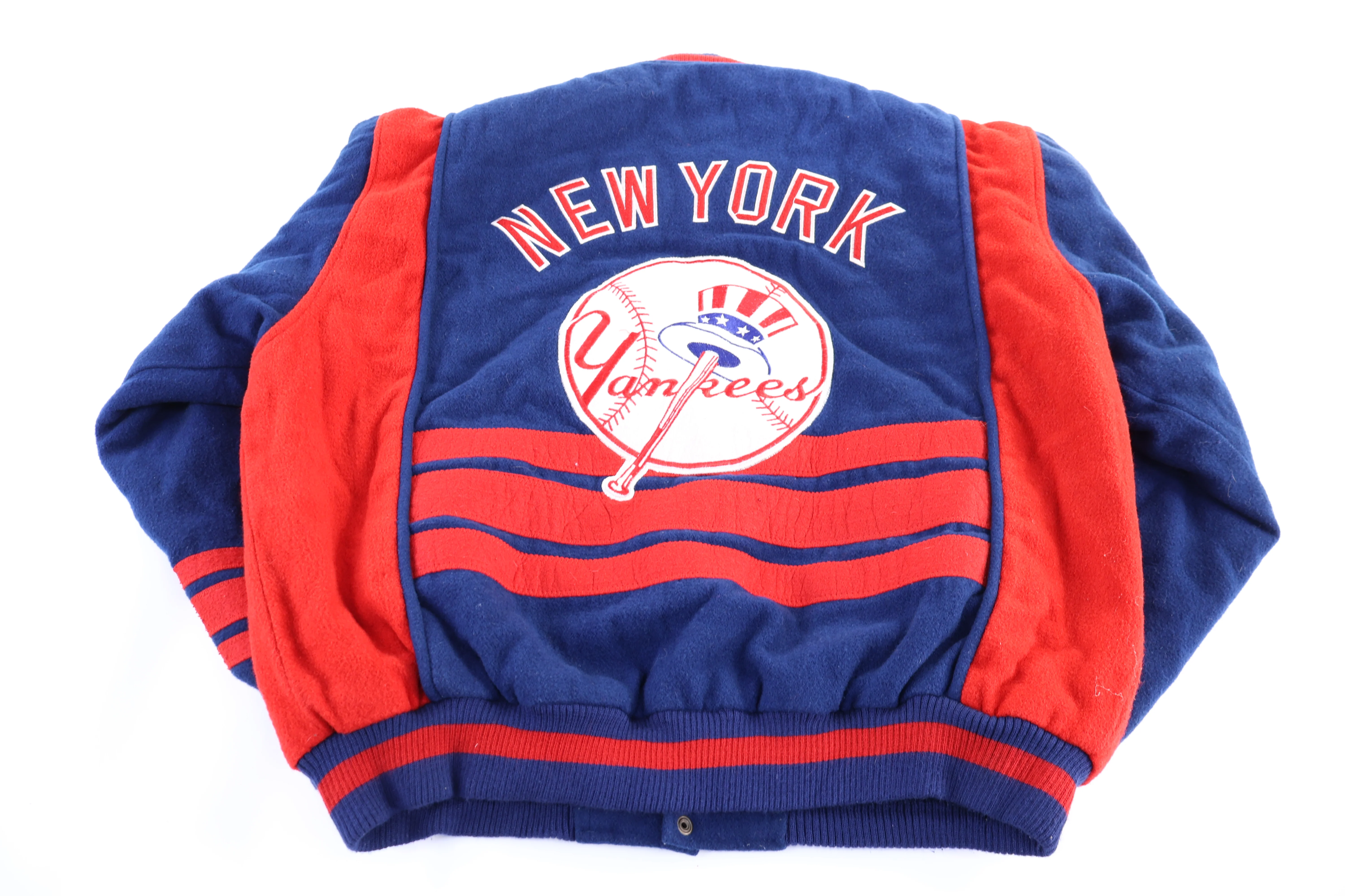 Vintage New York Yankees Baseball Bomber Jacket - Image 2