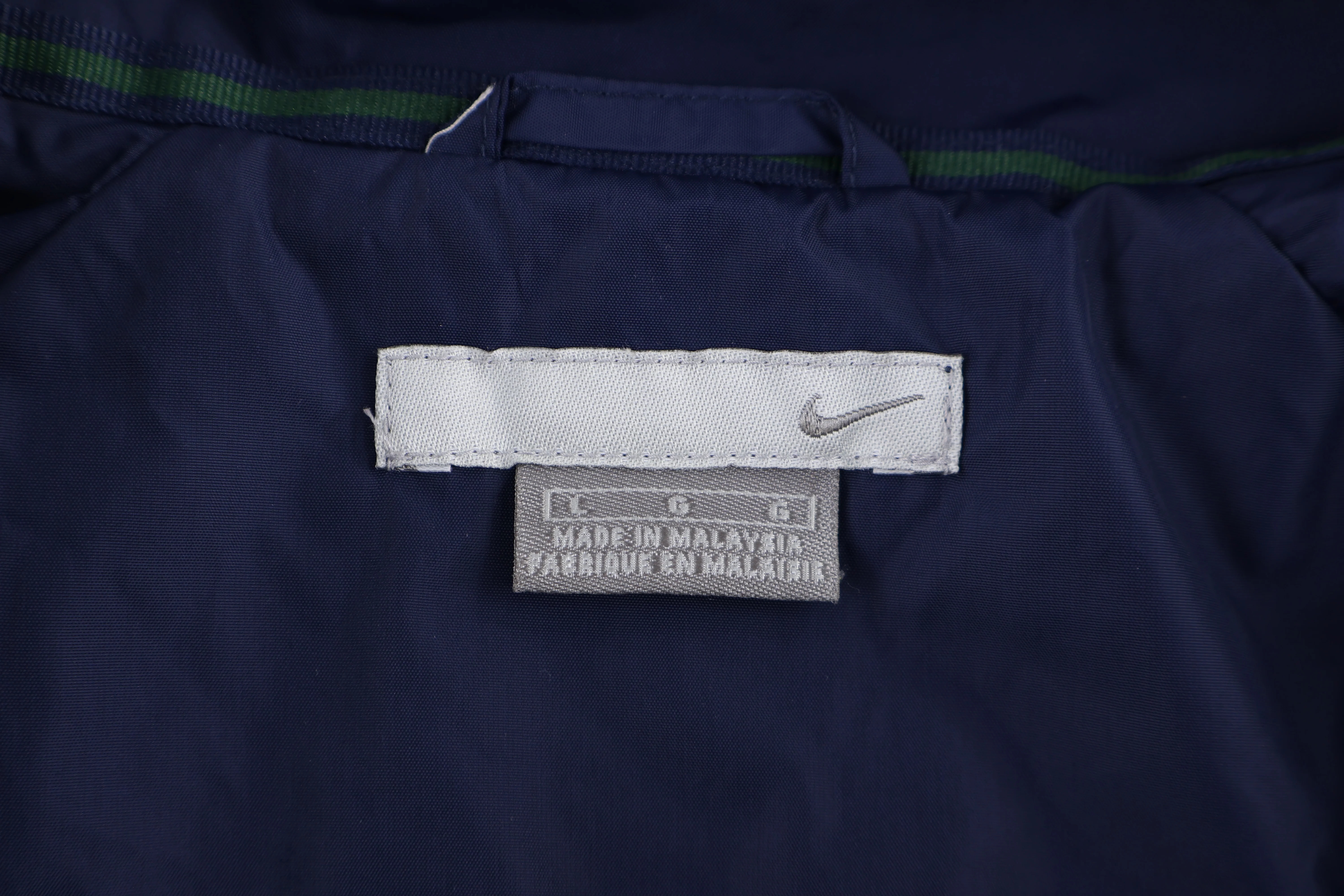 Vintage Nike Blue & Green Full Zip Jacket - Image 3