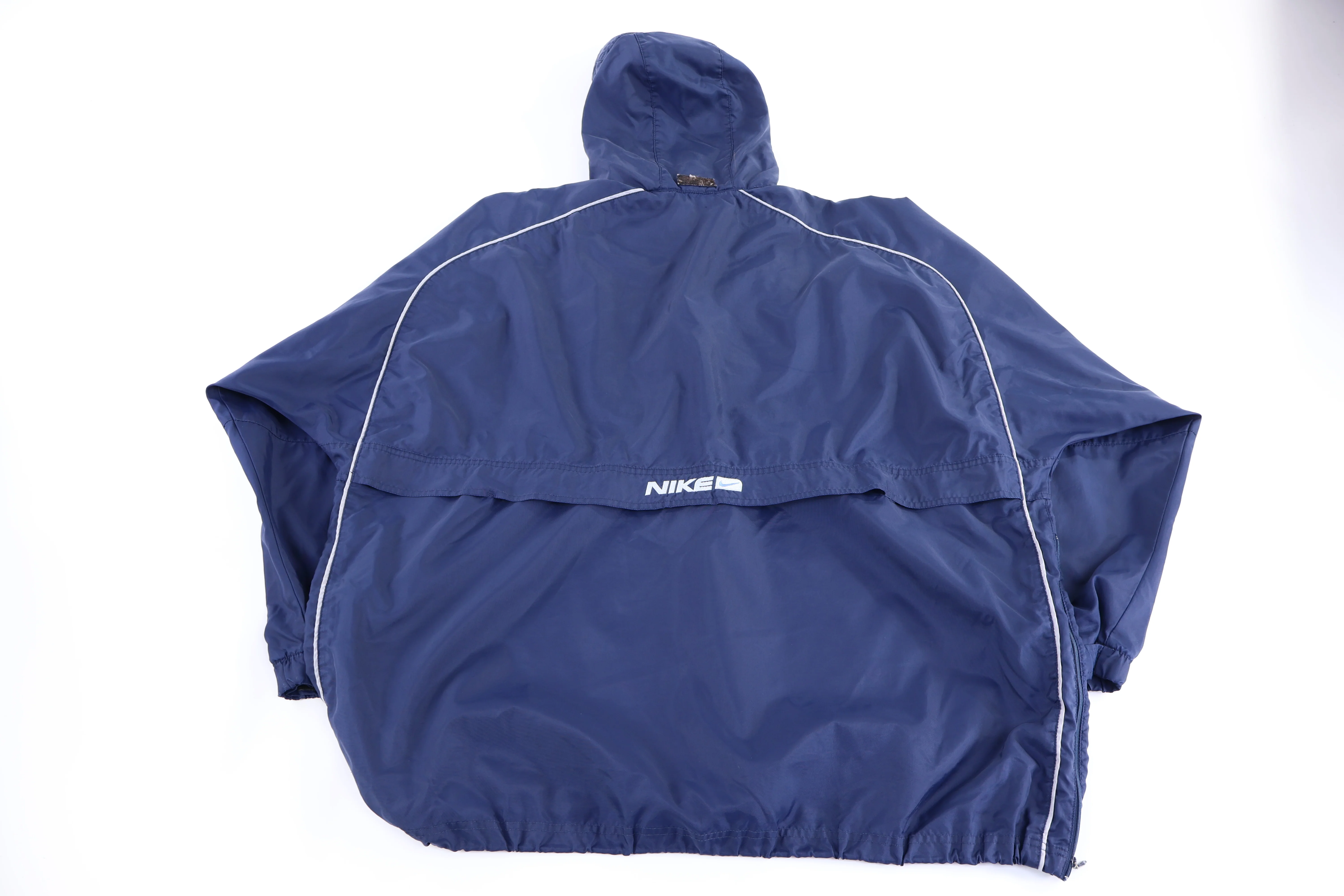 Vintage Nike Blue Half Zip Pullover Windbreaker - Image 2