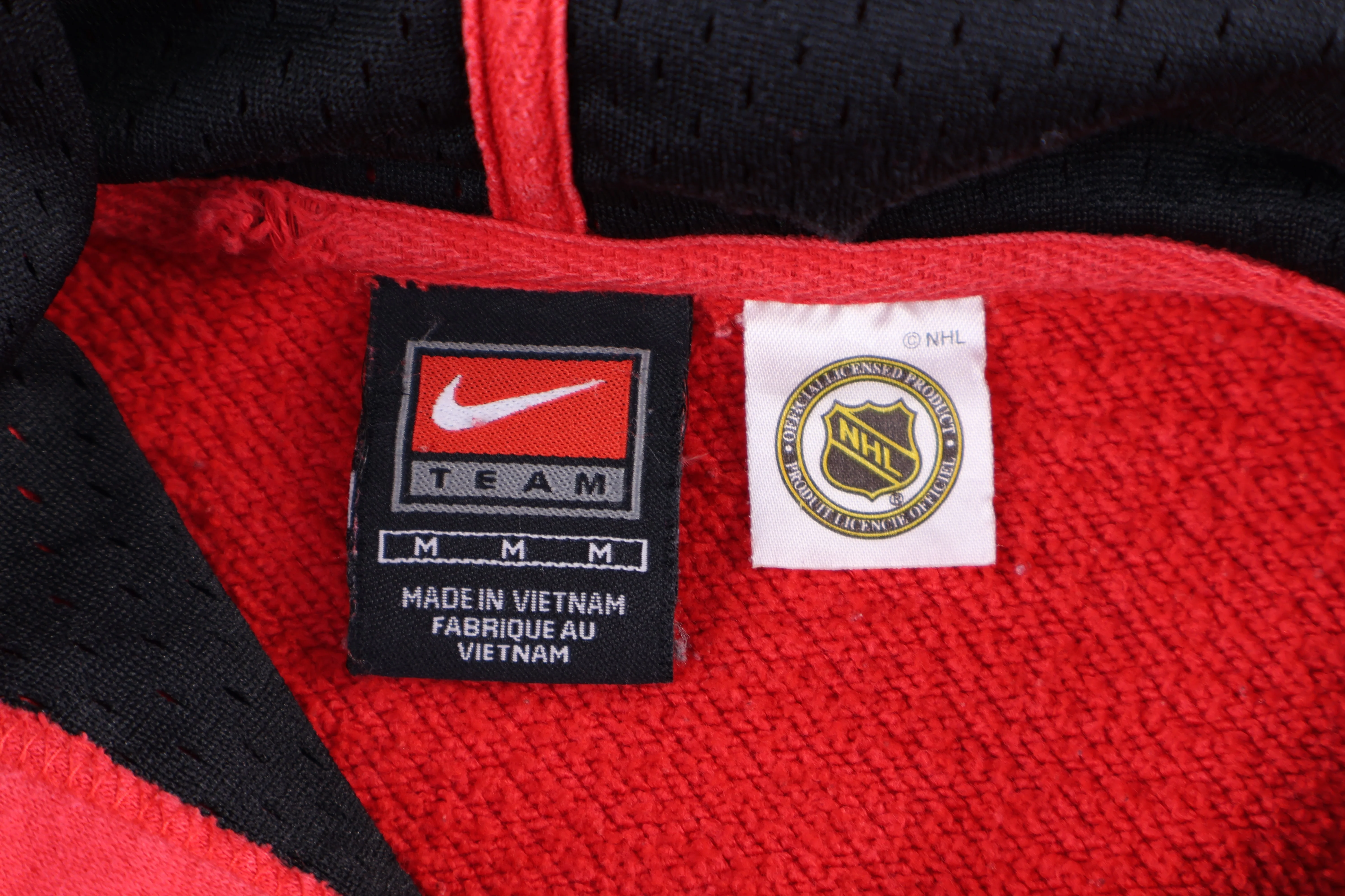 Vintage Nike Detroit Red Wings Pullover Hoodie - Image 3