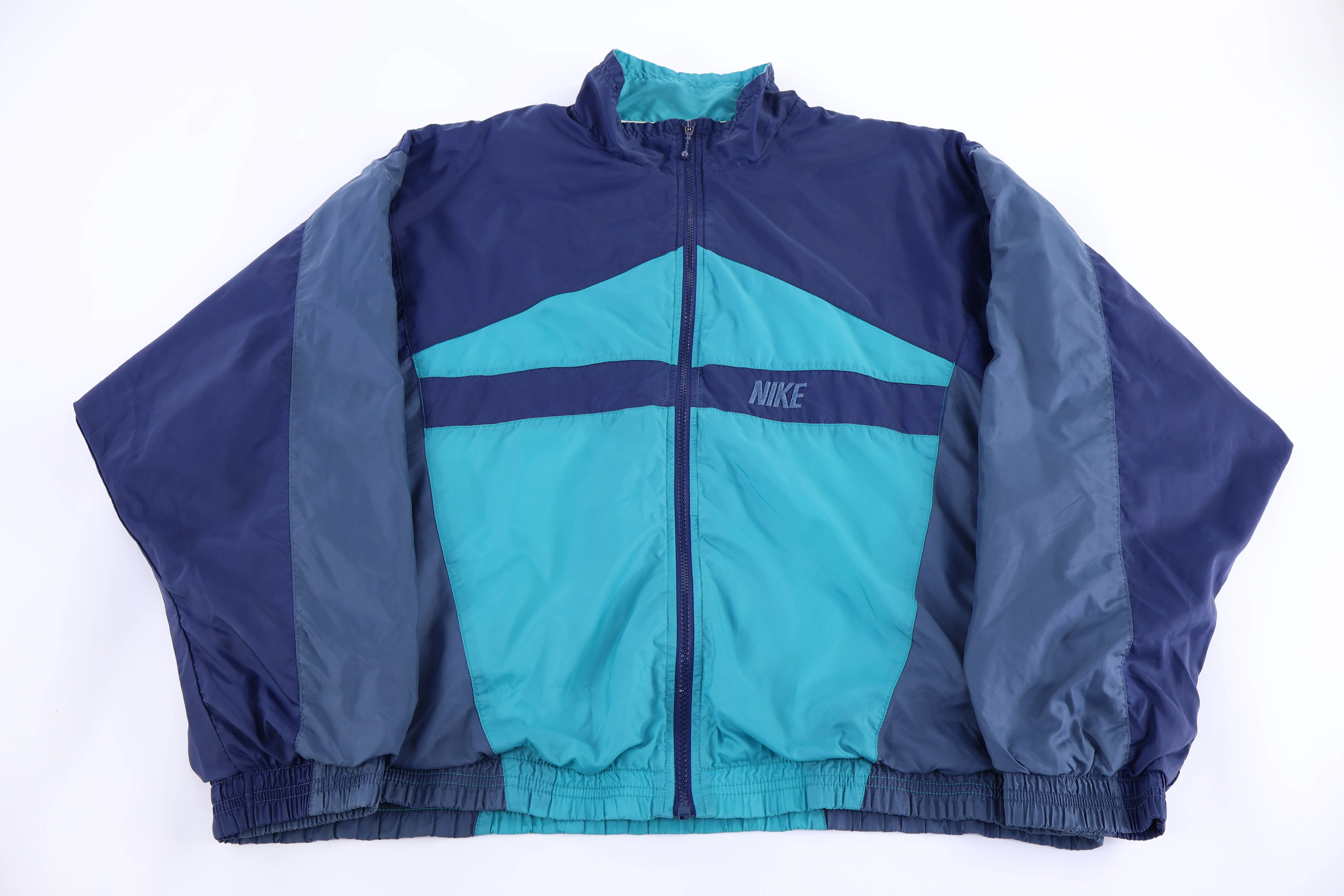 Vintage Nike Embroidered Logo Full Zip Jacket