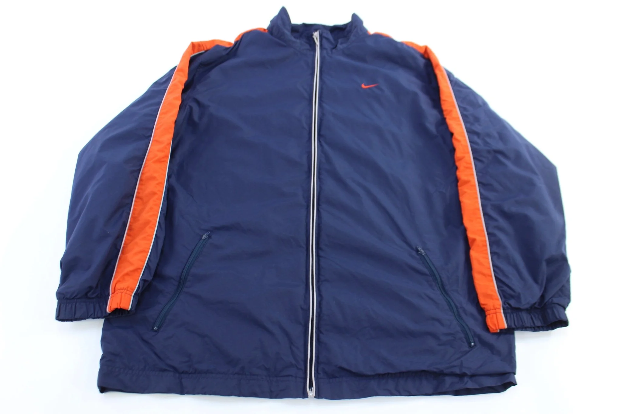 Vintage Nike Embroidered Logo Full Zip Jacket