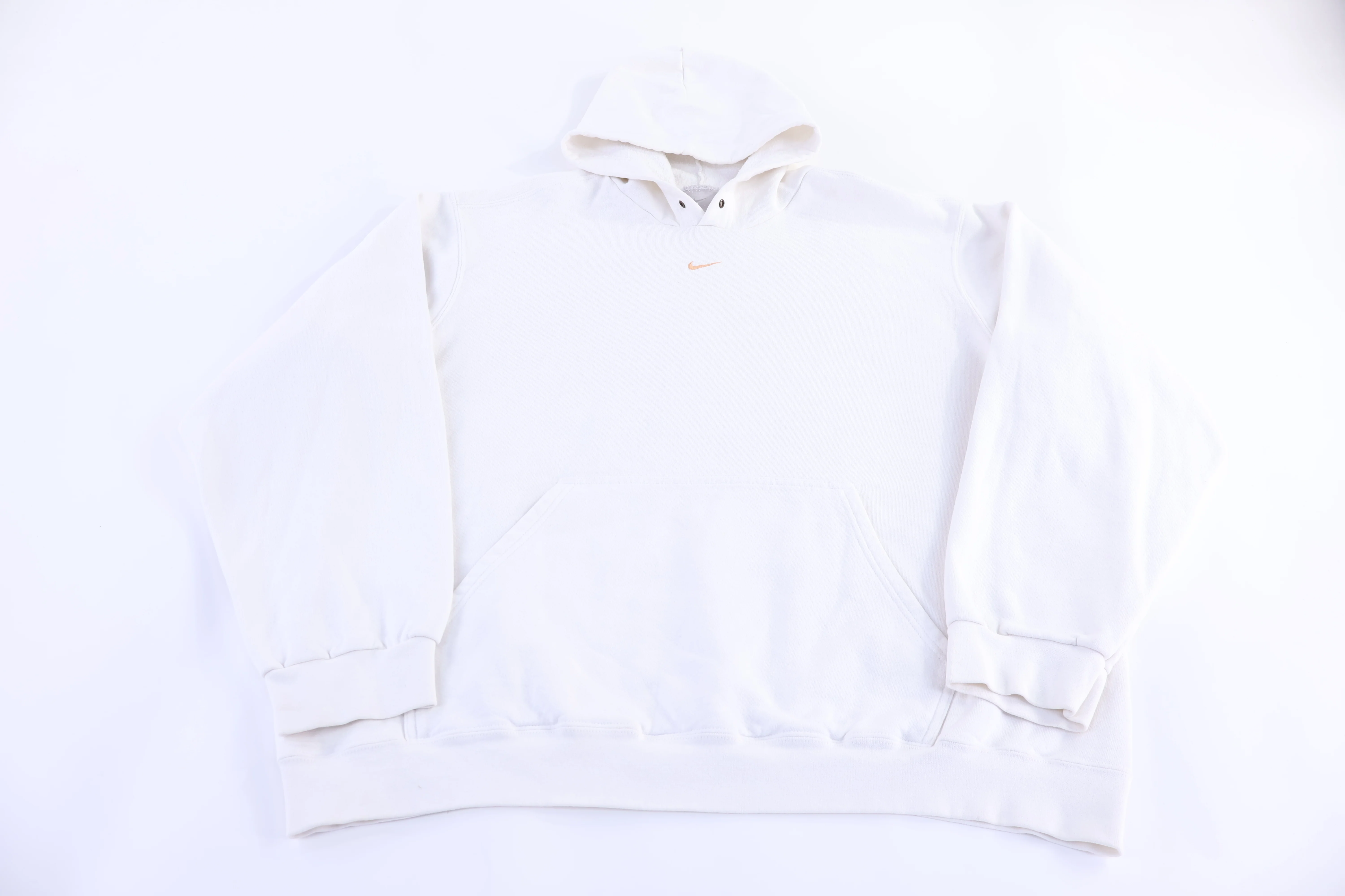 Vintage Nike Center Swoosh Embroidered Logo Pullover Hoodie