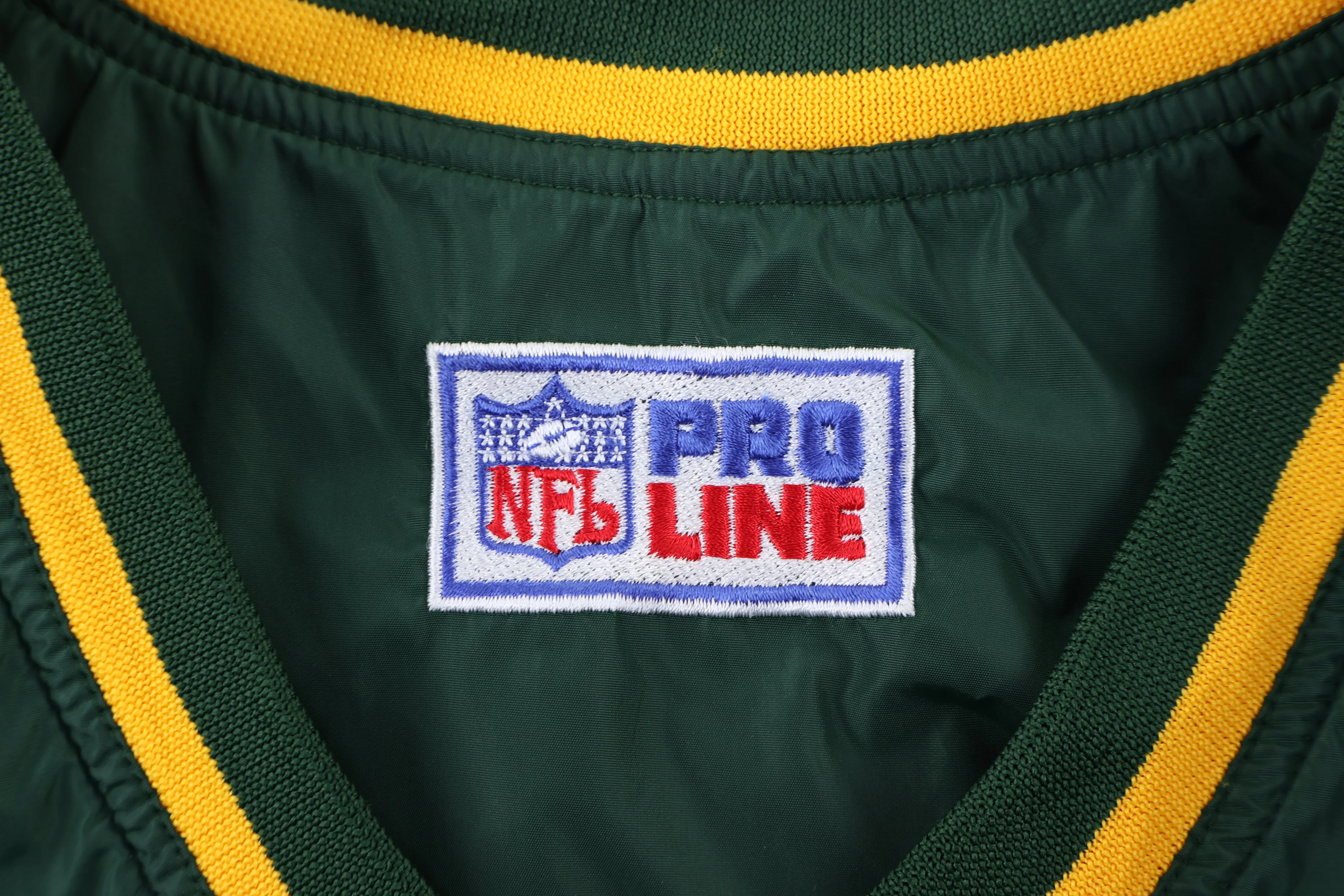 Vintage Nike Green Bay Packers Football Pullover Windbreaker - Image 3