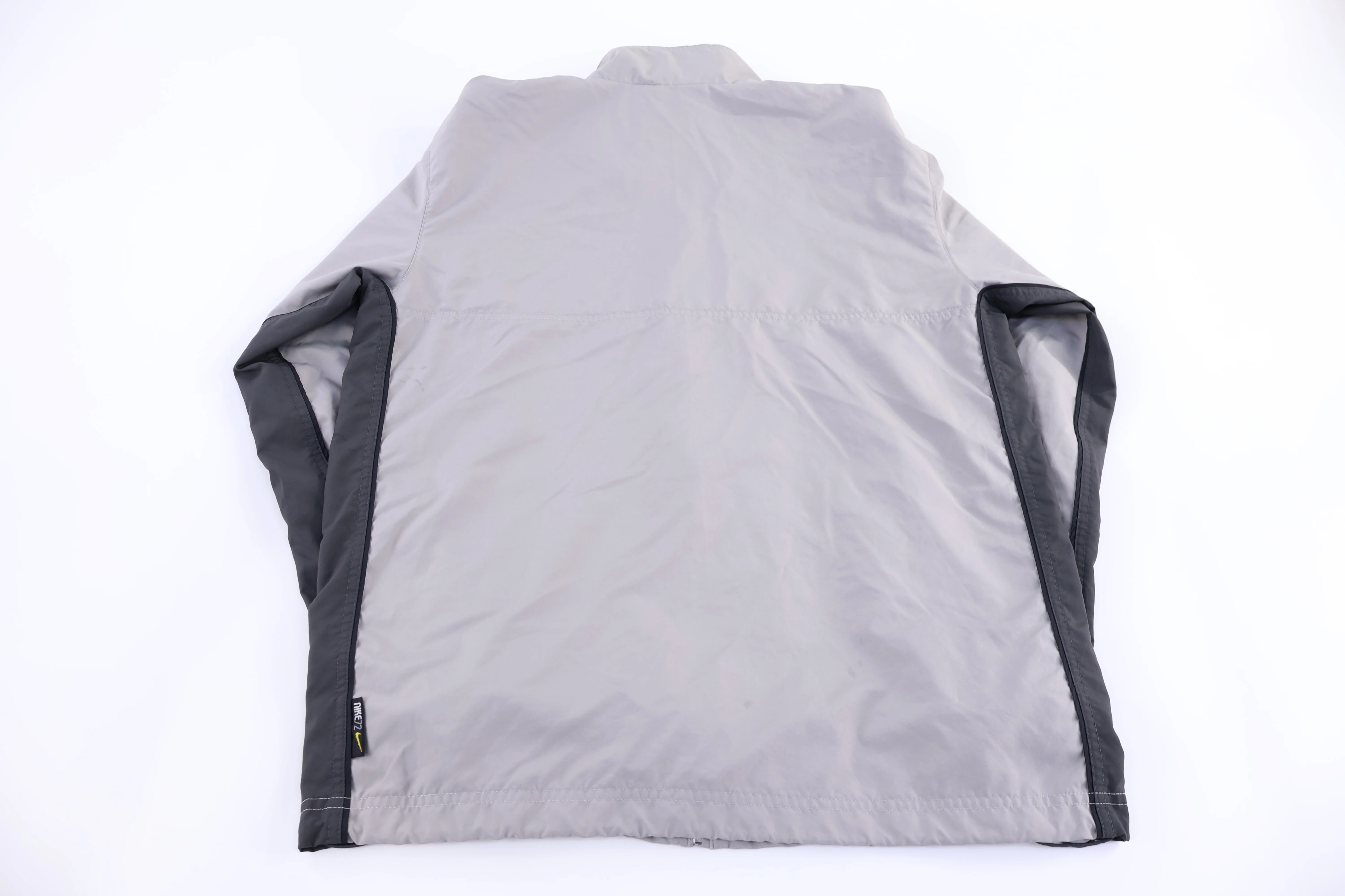 Vintage Nike Grey Full Zip Jacket - Image 2