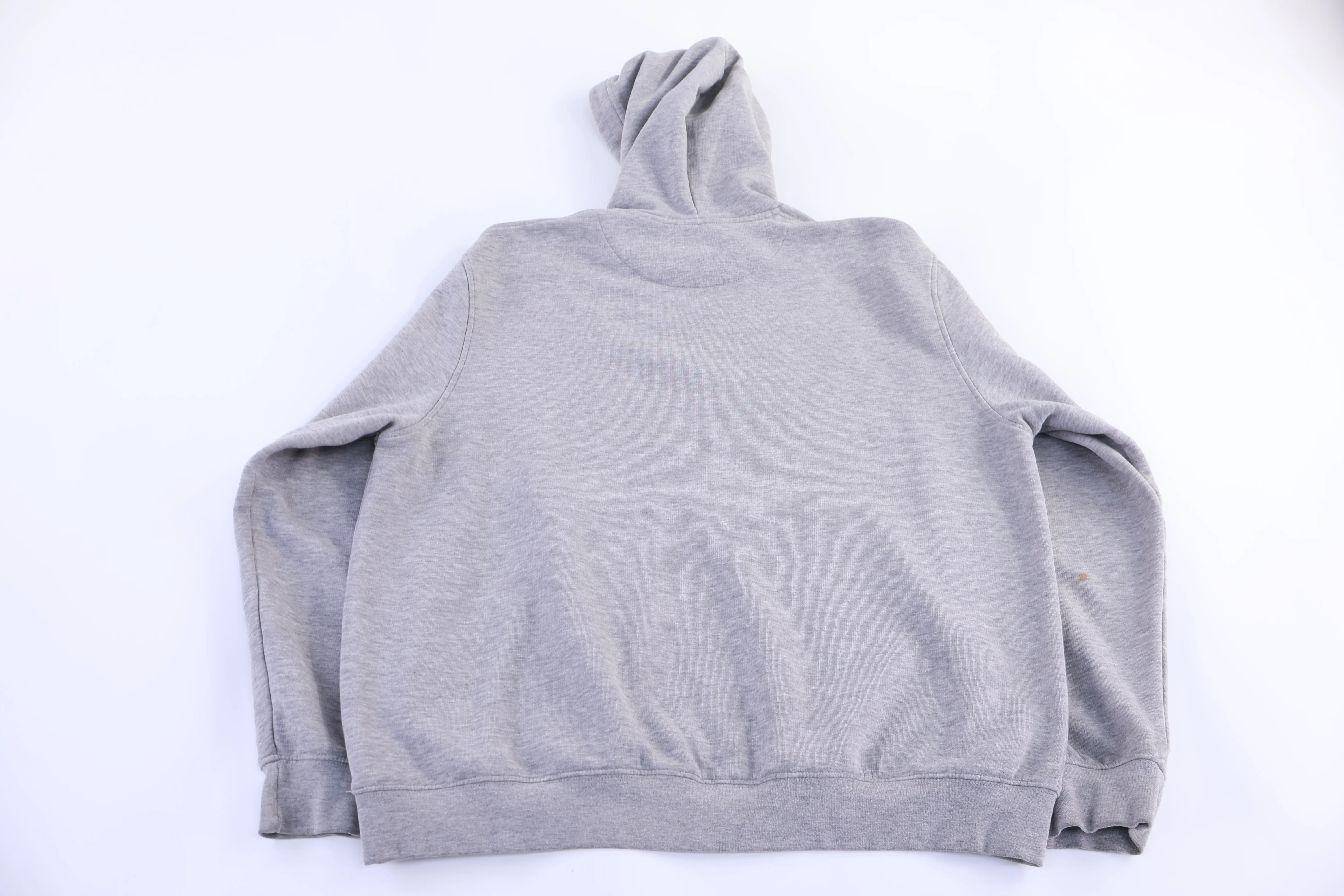 Vintage Nike Grey Pullover Hoodie - Image 2