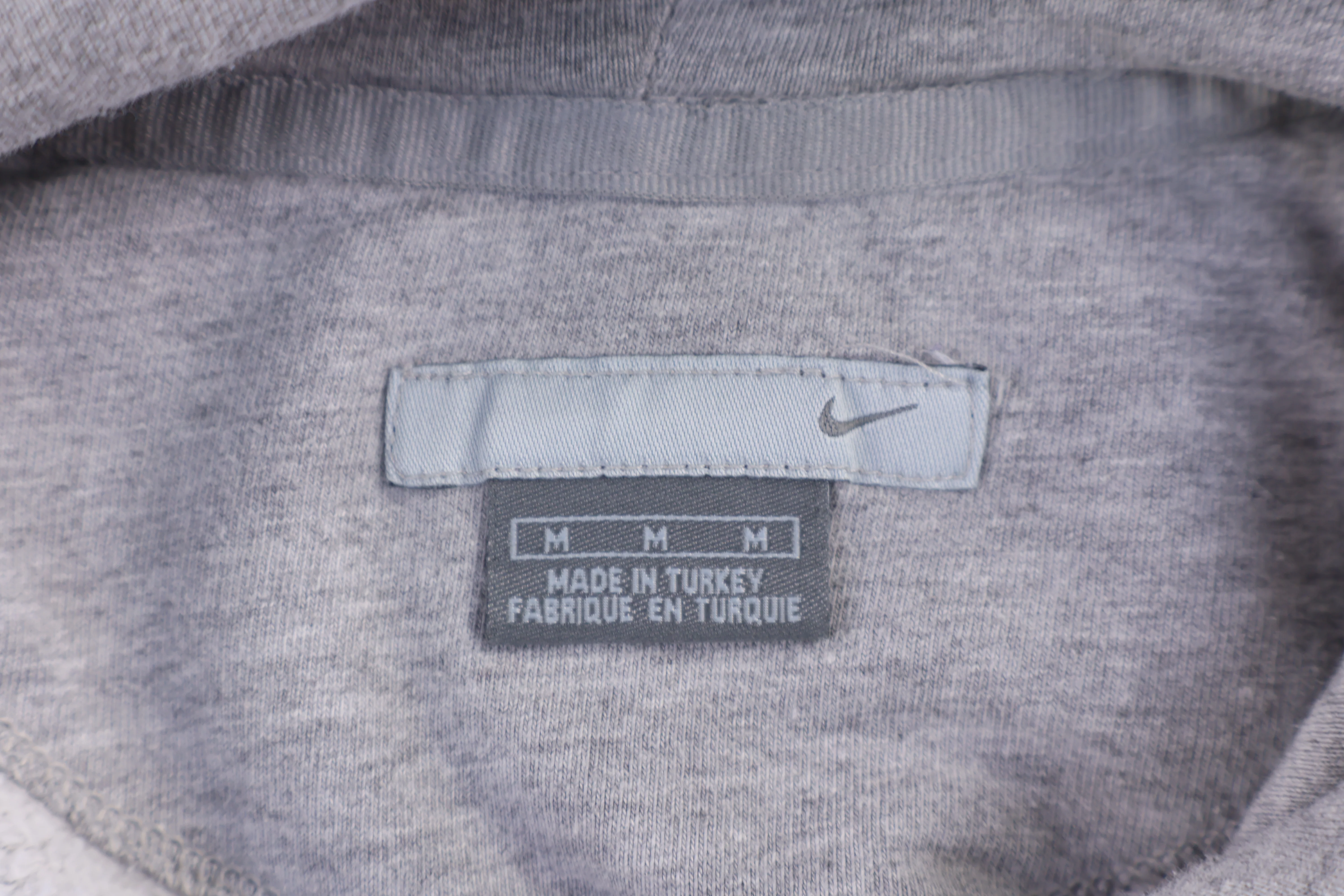 Vintage Nike Grey Pullover Hoodie - Image 4