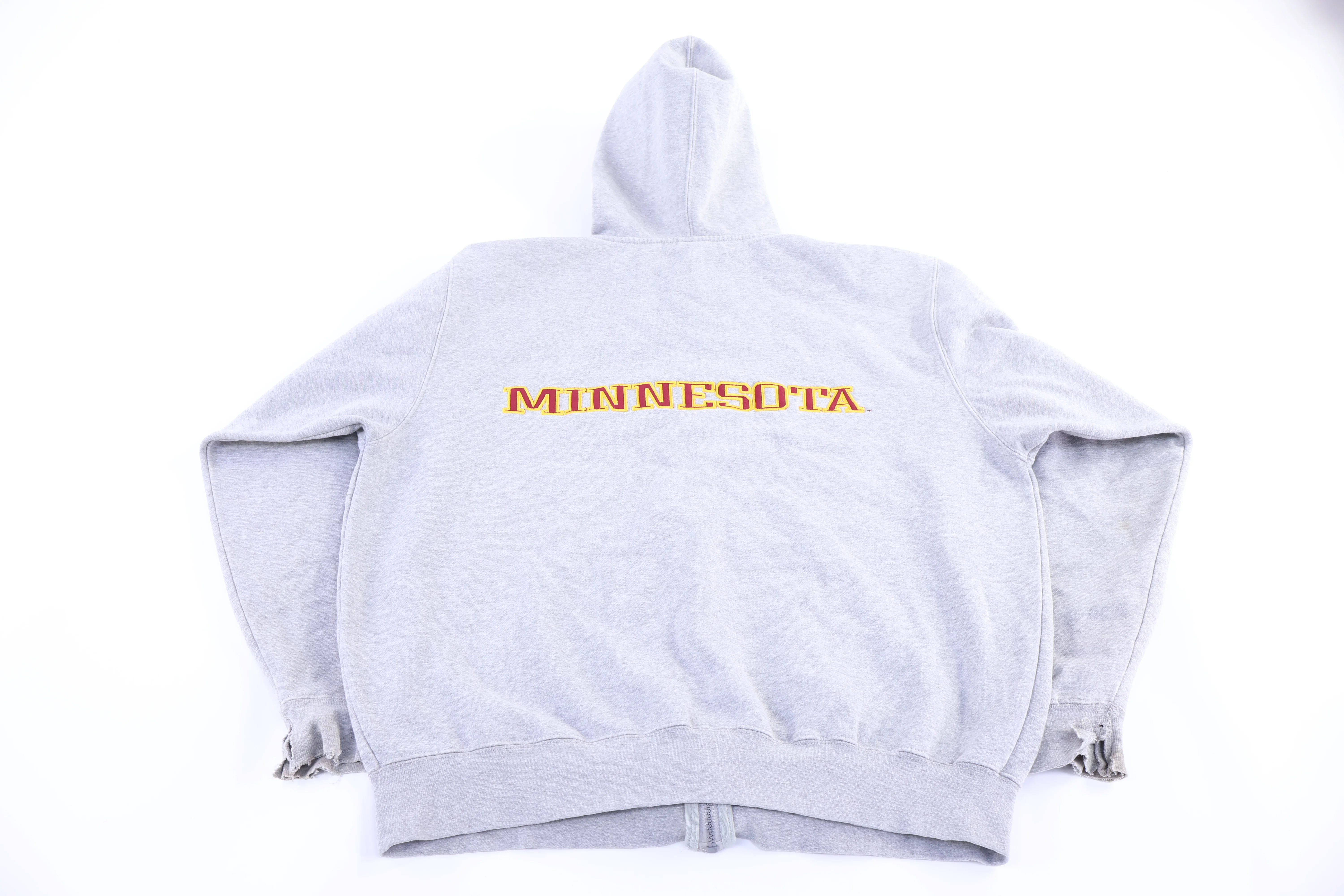 Vintage Nike Minnesota Gophers Full Zip Hoodie - Image 2