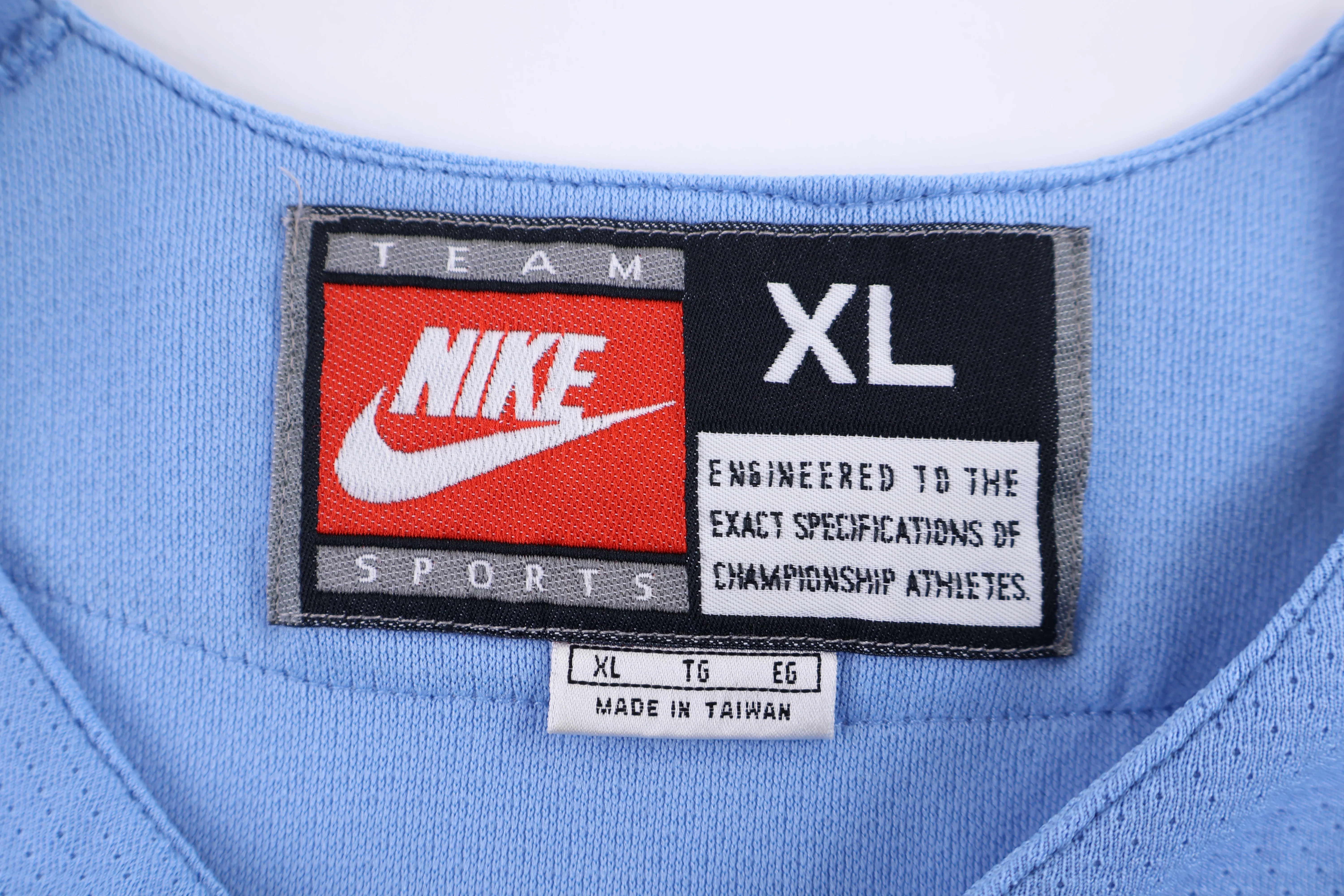 Vintage Nike North Carolina Tarheels Baseball Jersey - Image 3