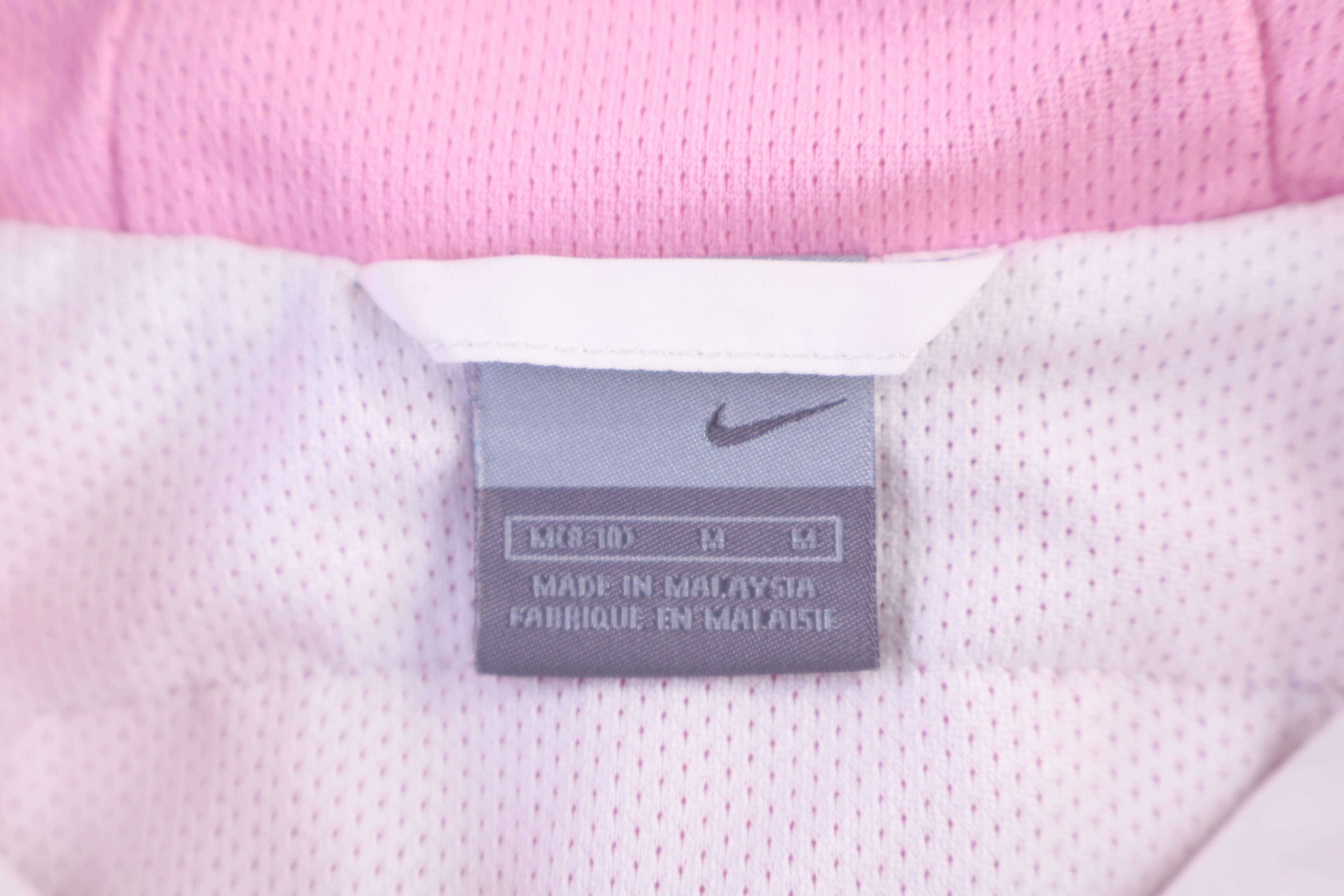 Vintage Nike Pink White Full Zip Windbreaker - Image 4