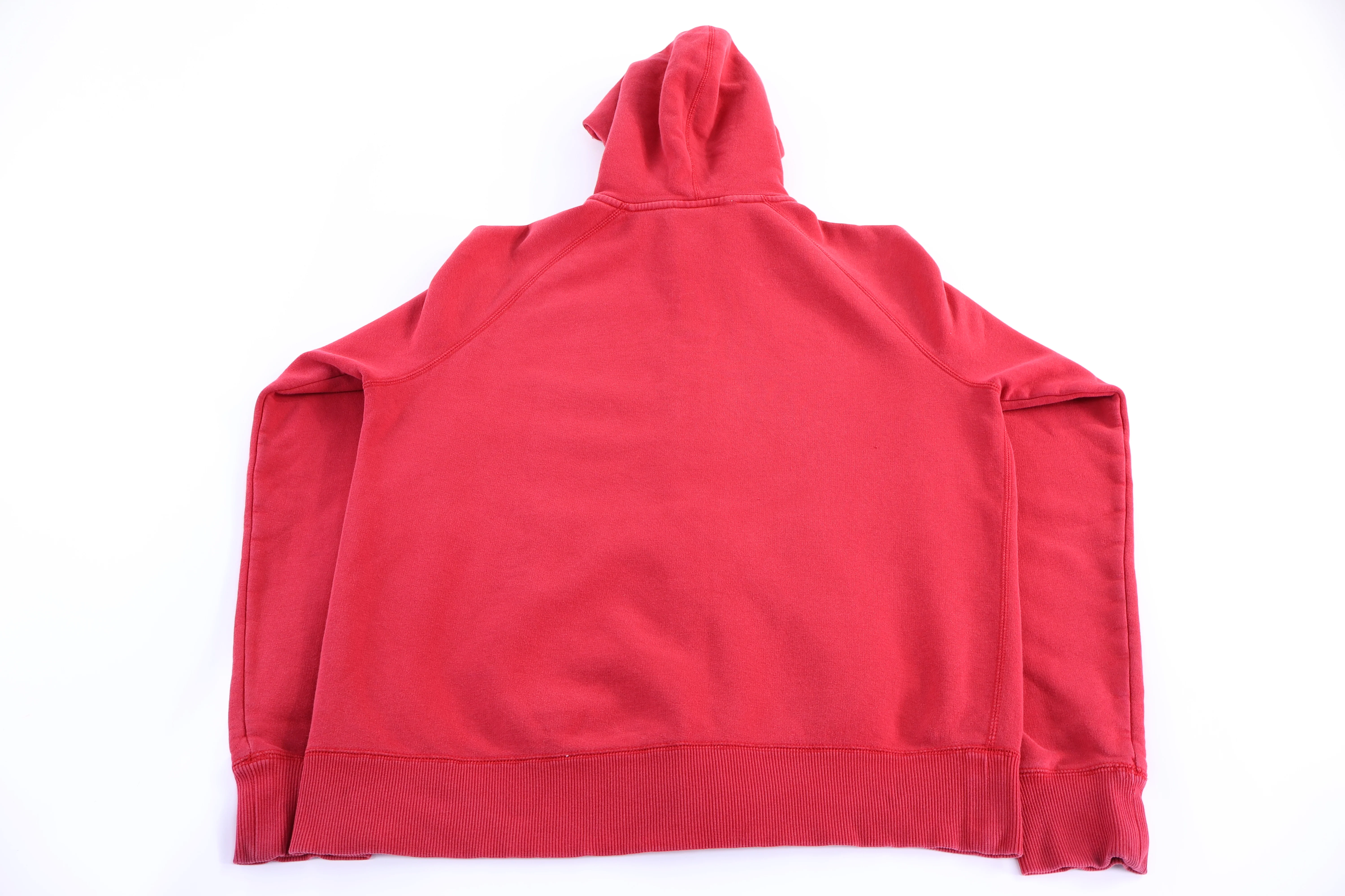 Vintage Nike Sportswear Red Full Zip Hoodie - Image 2