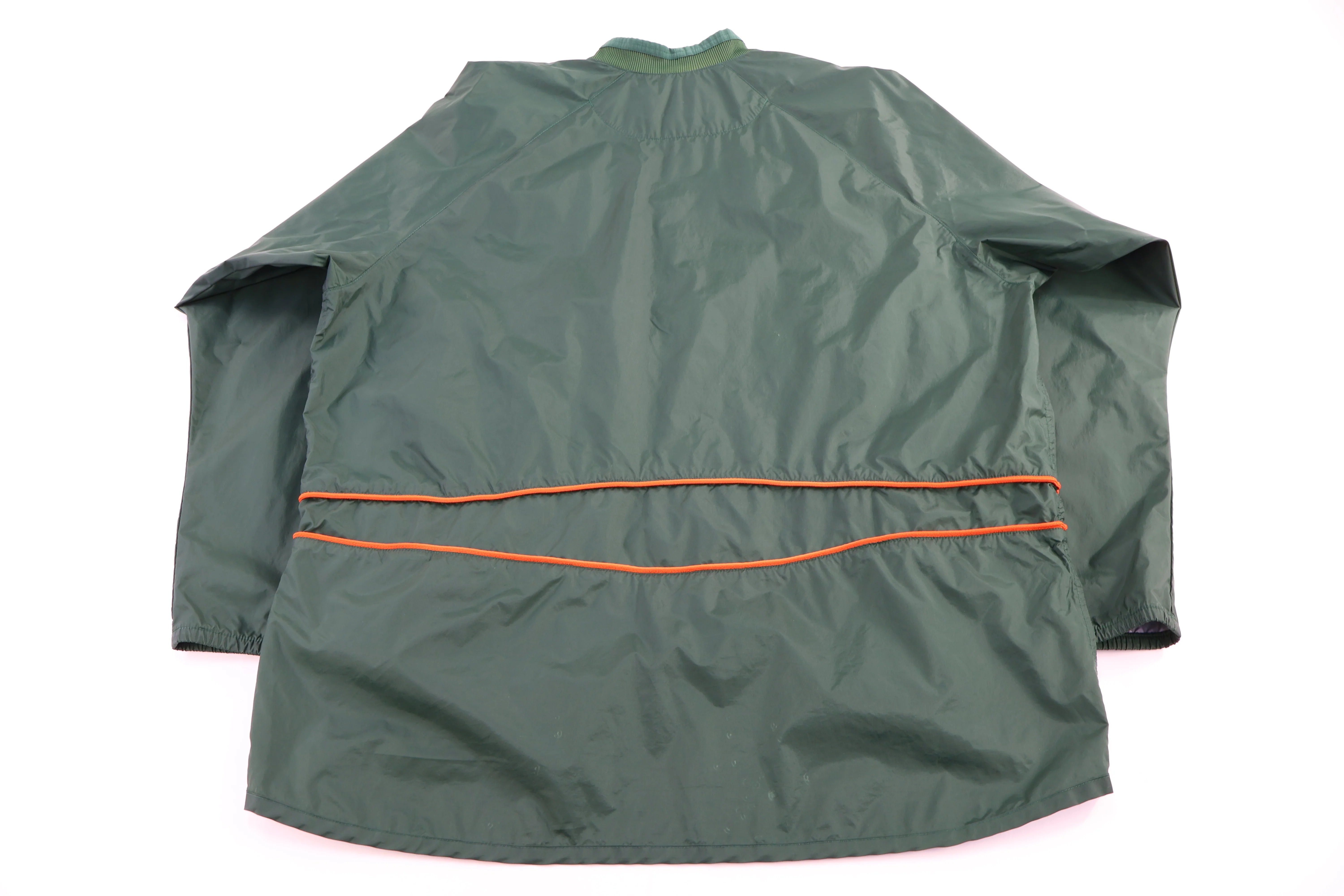 Vintage Nike Team University of Miami Pullover Windbreaker - Image 3
