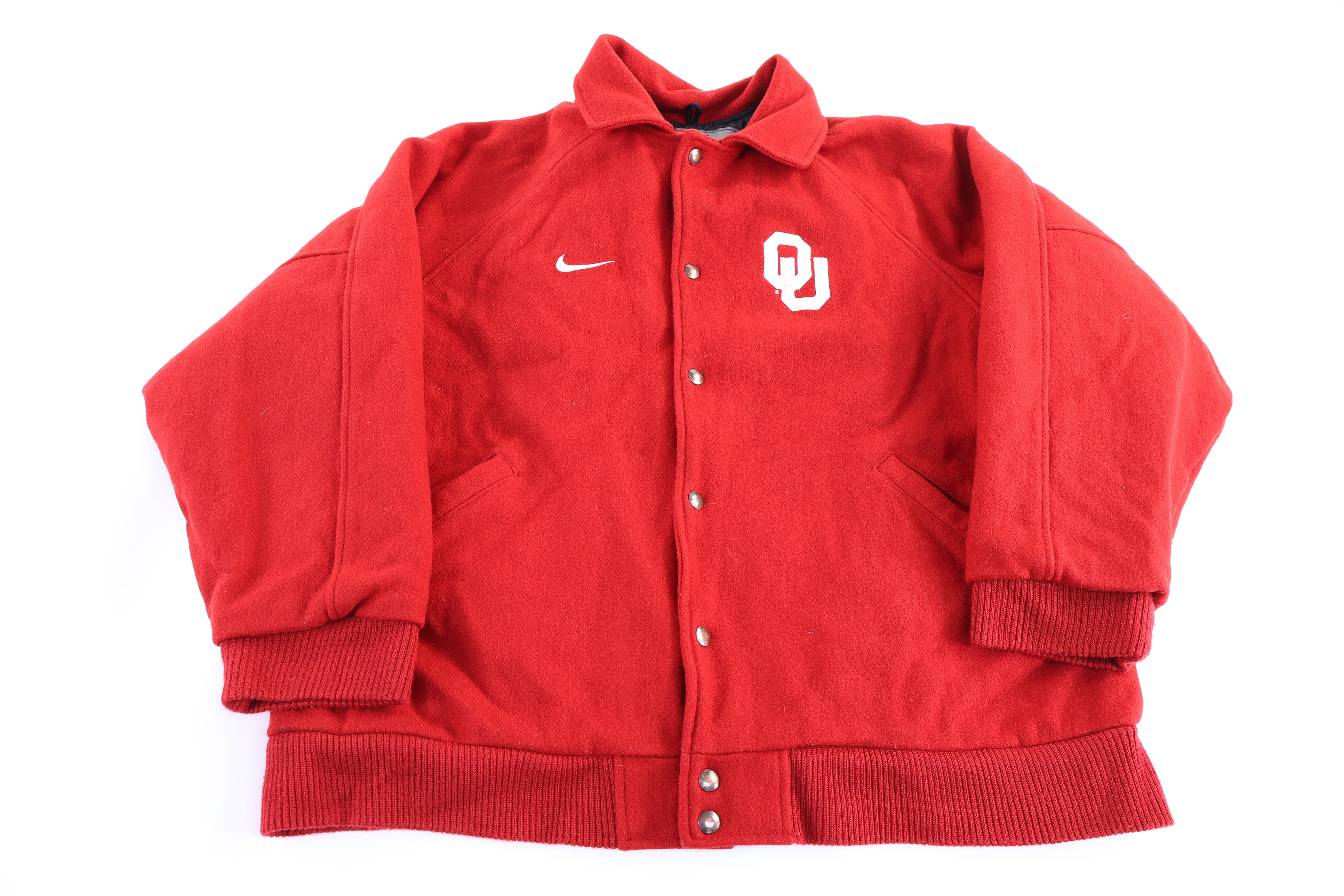Vintage Nike University of Oklahoma Bomber Jacket