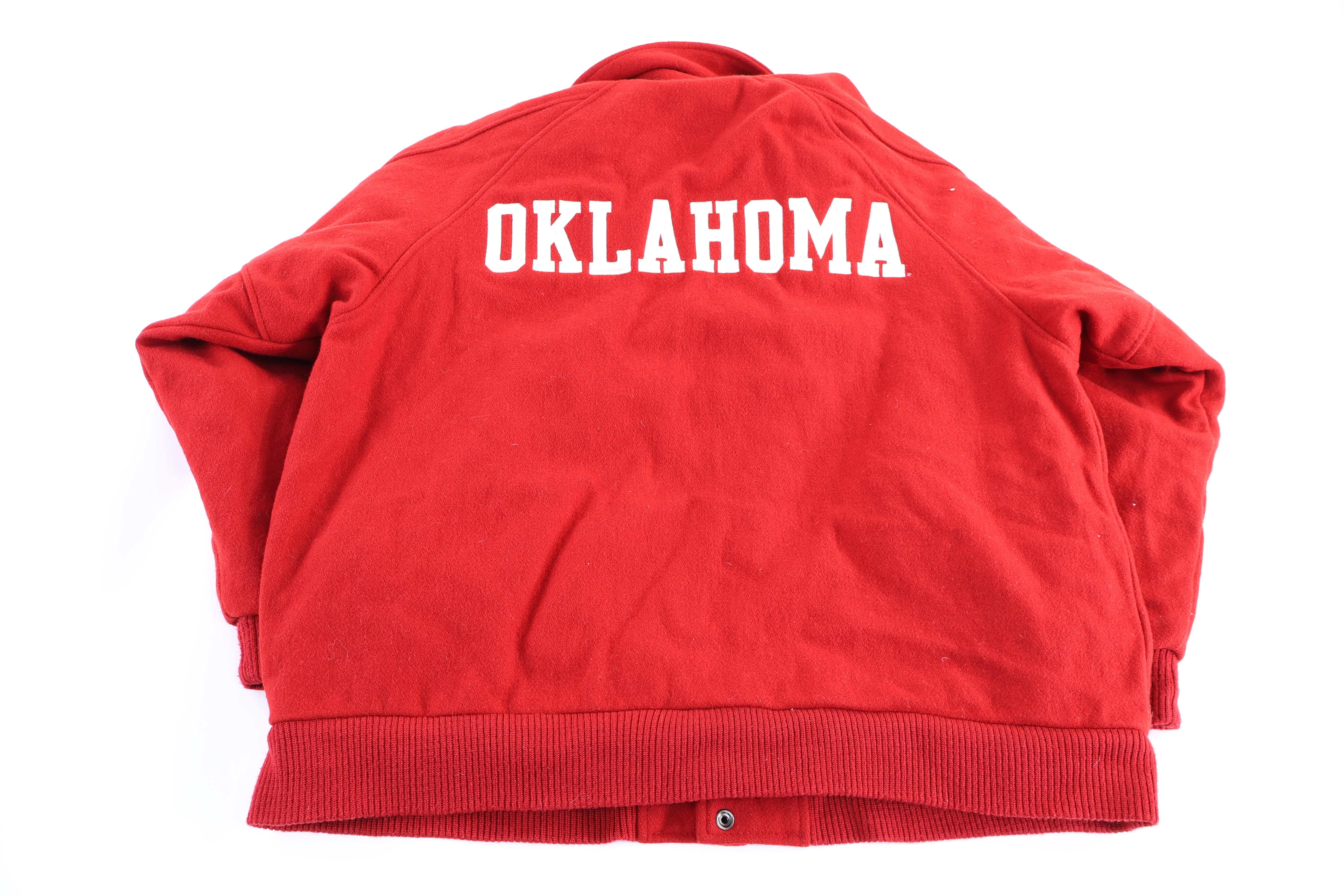 Vintage Nike University of Oklahoma Bomber Jacket - Image 2